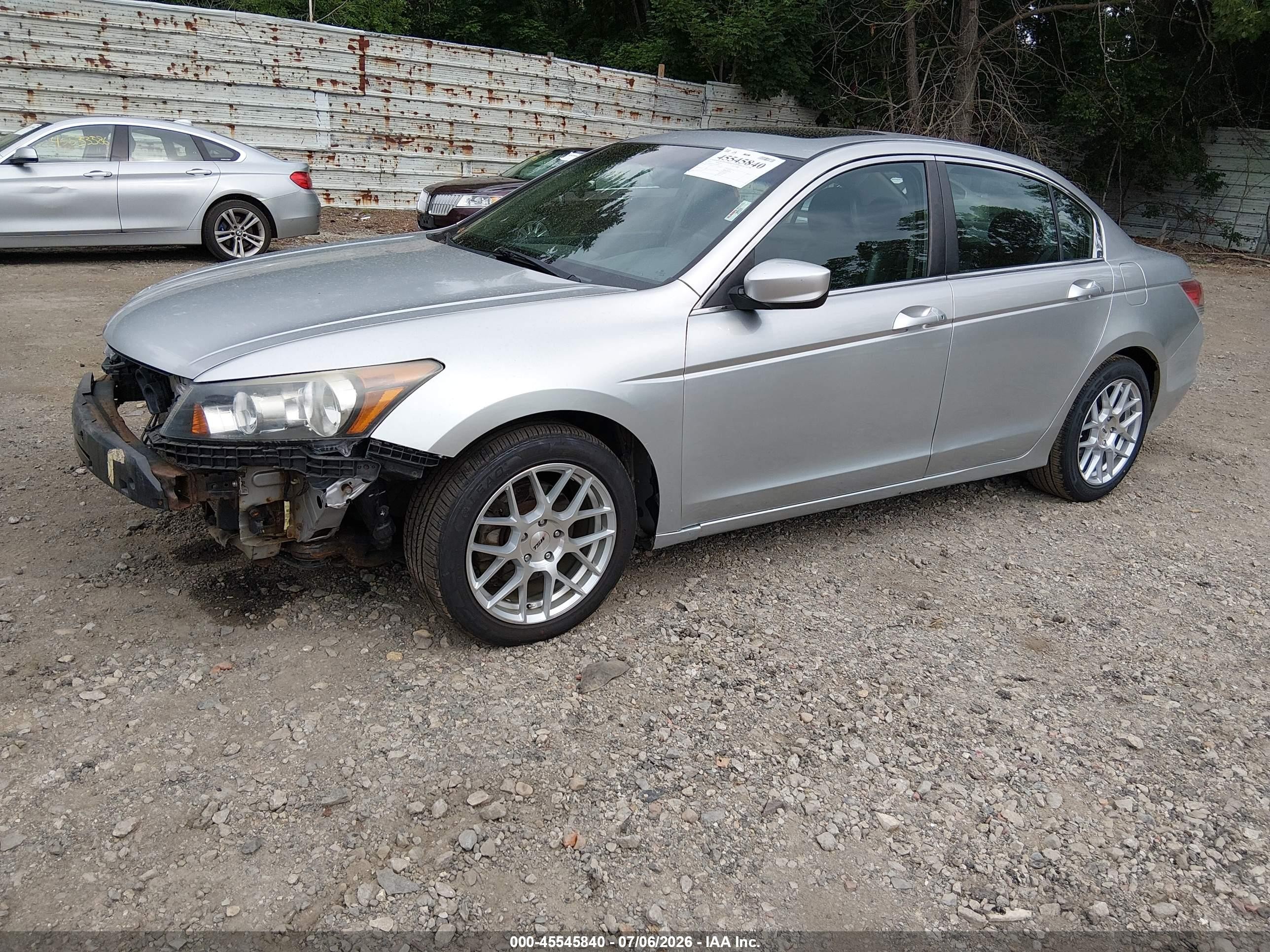 2010 Honda Accord 2.4 Ex-l Серебряный vin: 1HGCP2F83AA036487