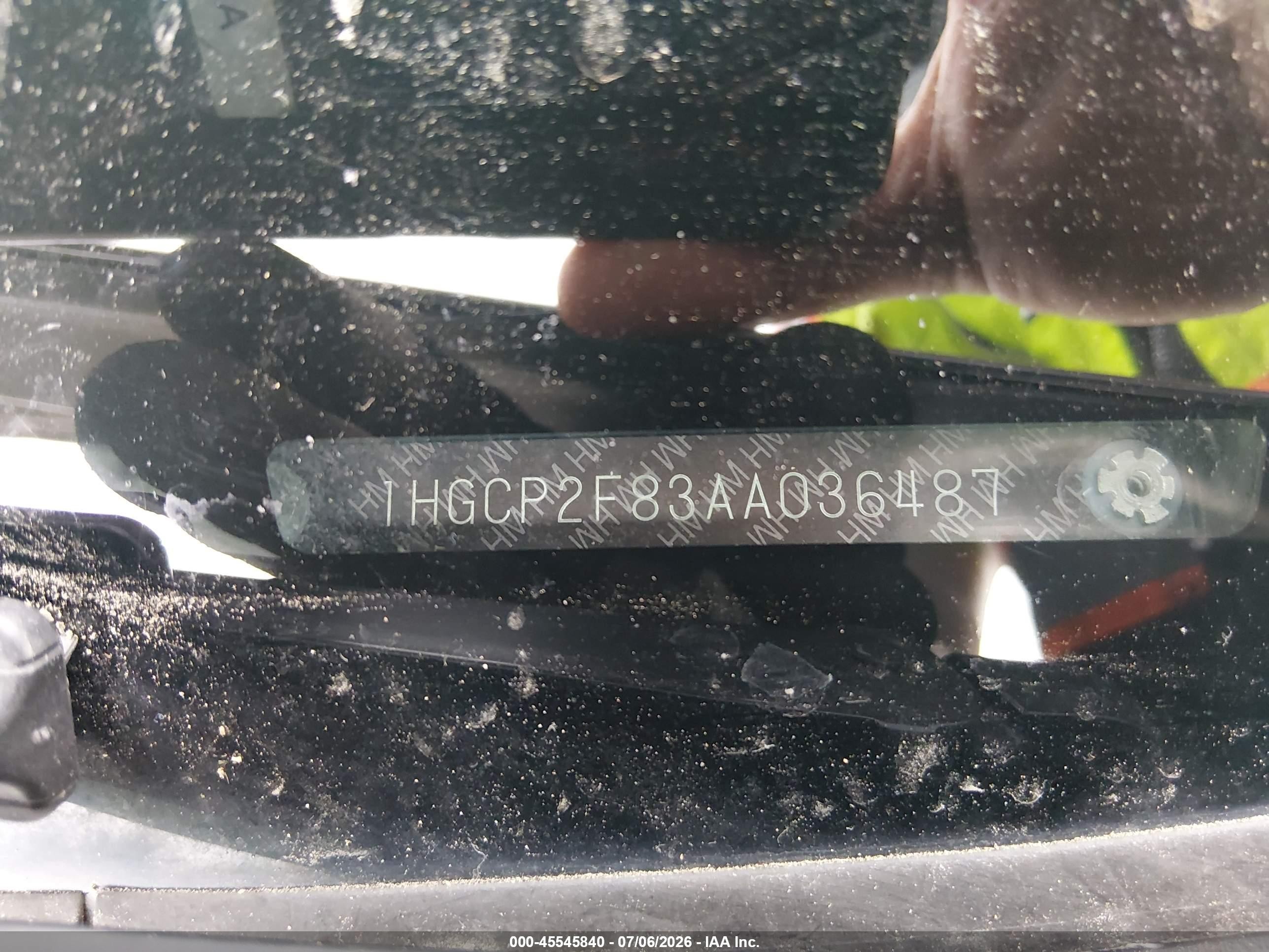 2010 Honda Accord 2.4 Ex-l Серебряный vin: 1HGCP2F83AA036487