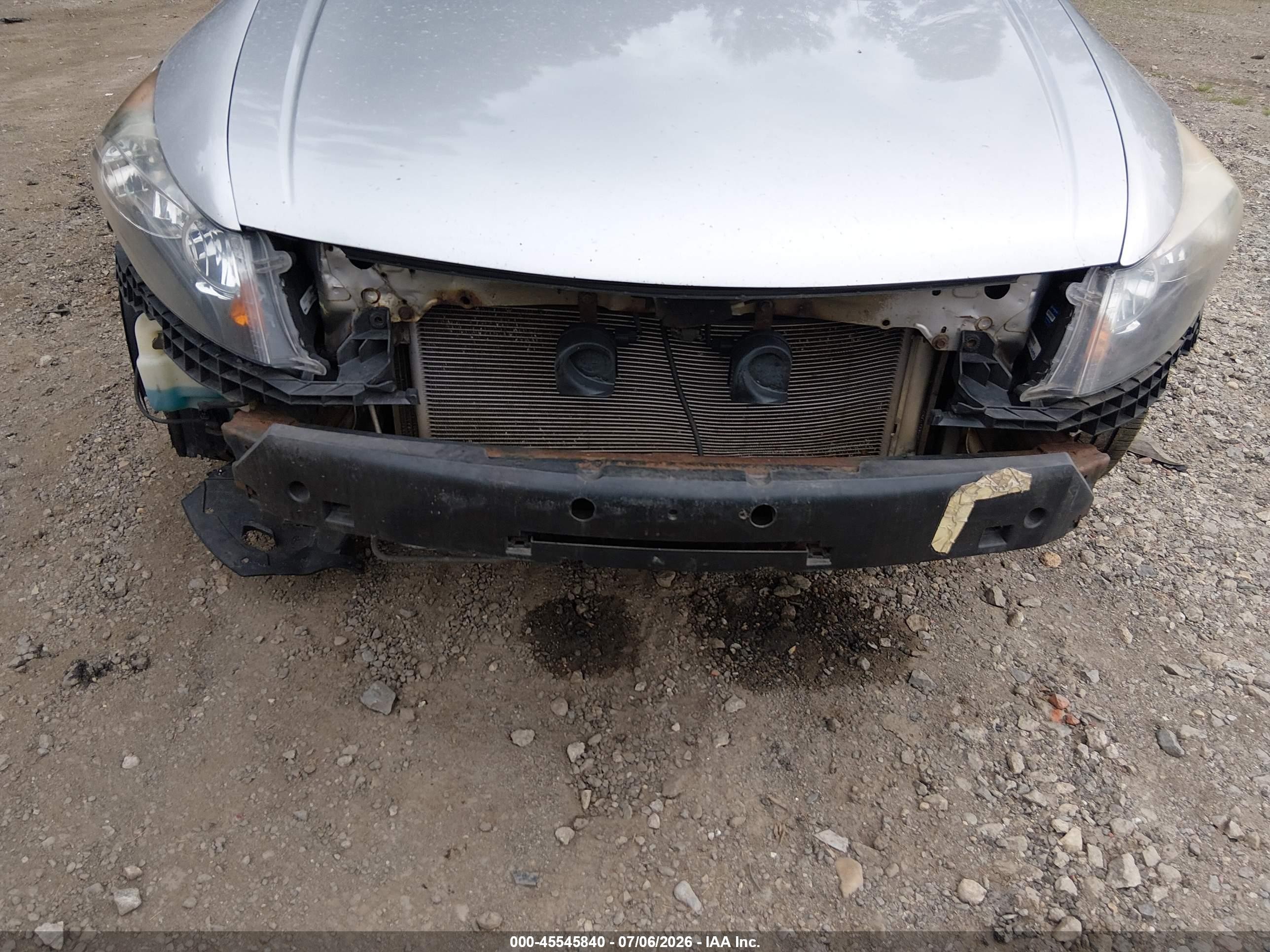 2010 Honda Accord 2.4 Ex-l Серебряный vin: 1HGCP2F83AA036487
