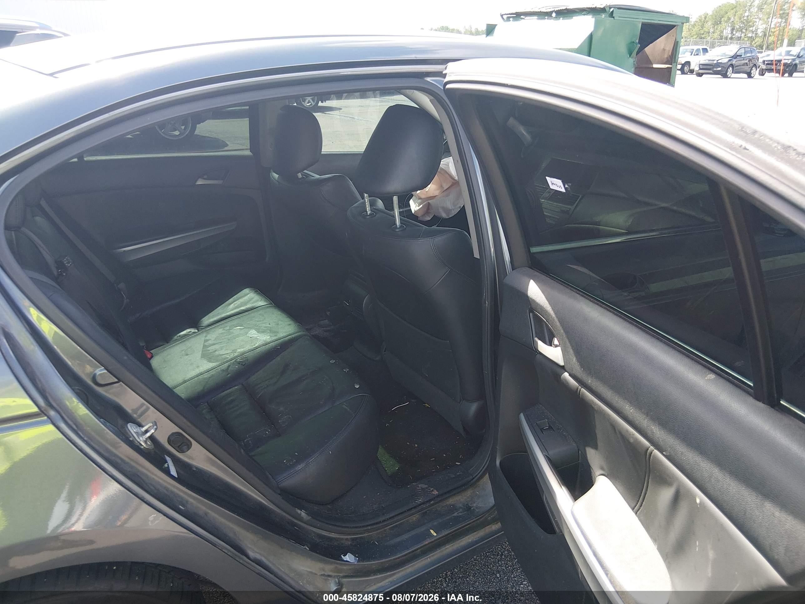 2010 Honda Accord 2.4 Ex-l Gray vin: 1HGCP2F83AA049952