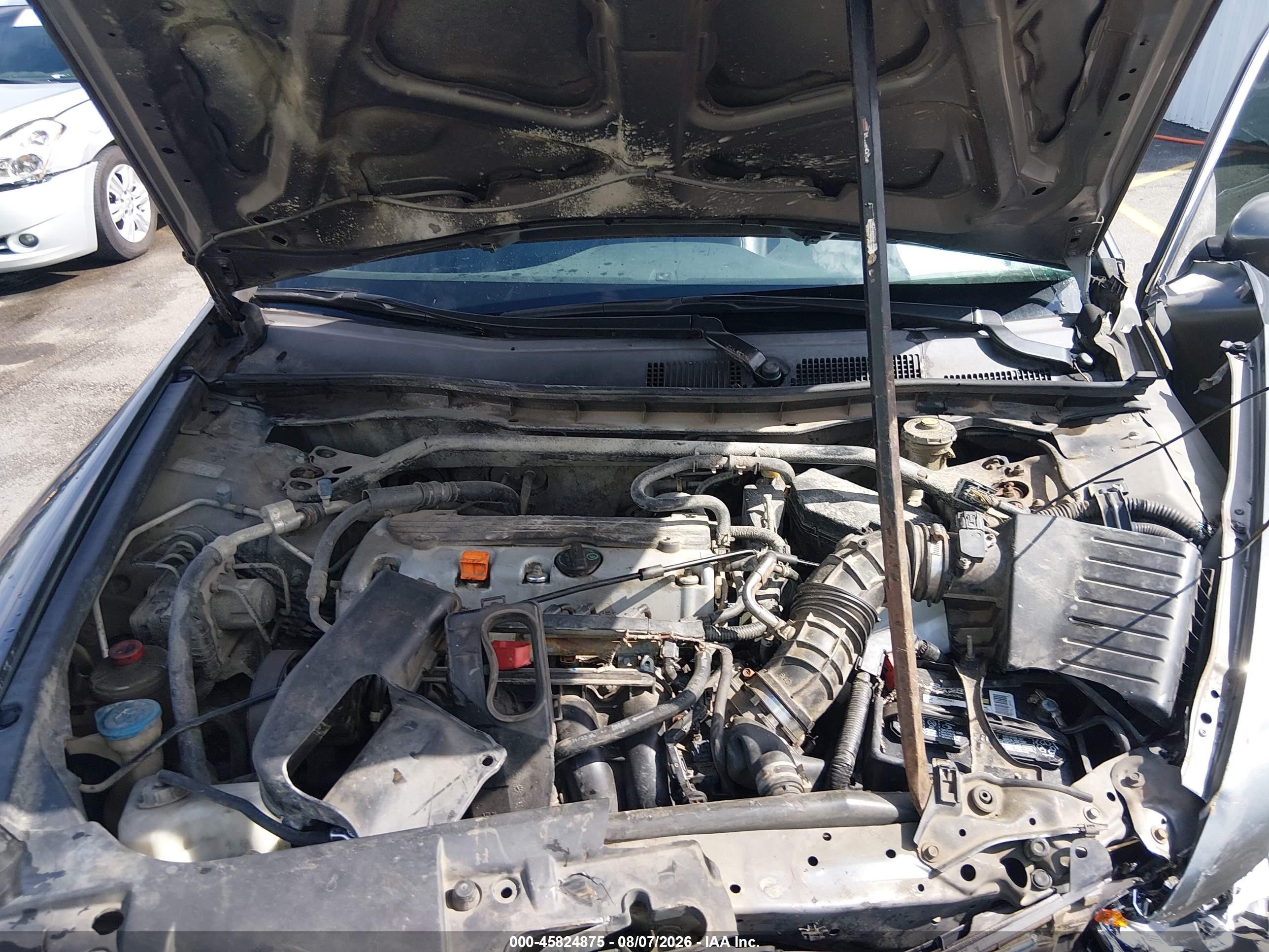 2010 Honda Accord 2.4 Ex-l Gray vin: 1HGCP2F83AA049952