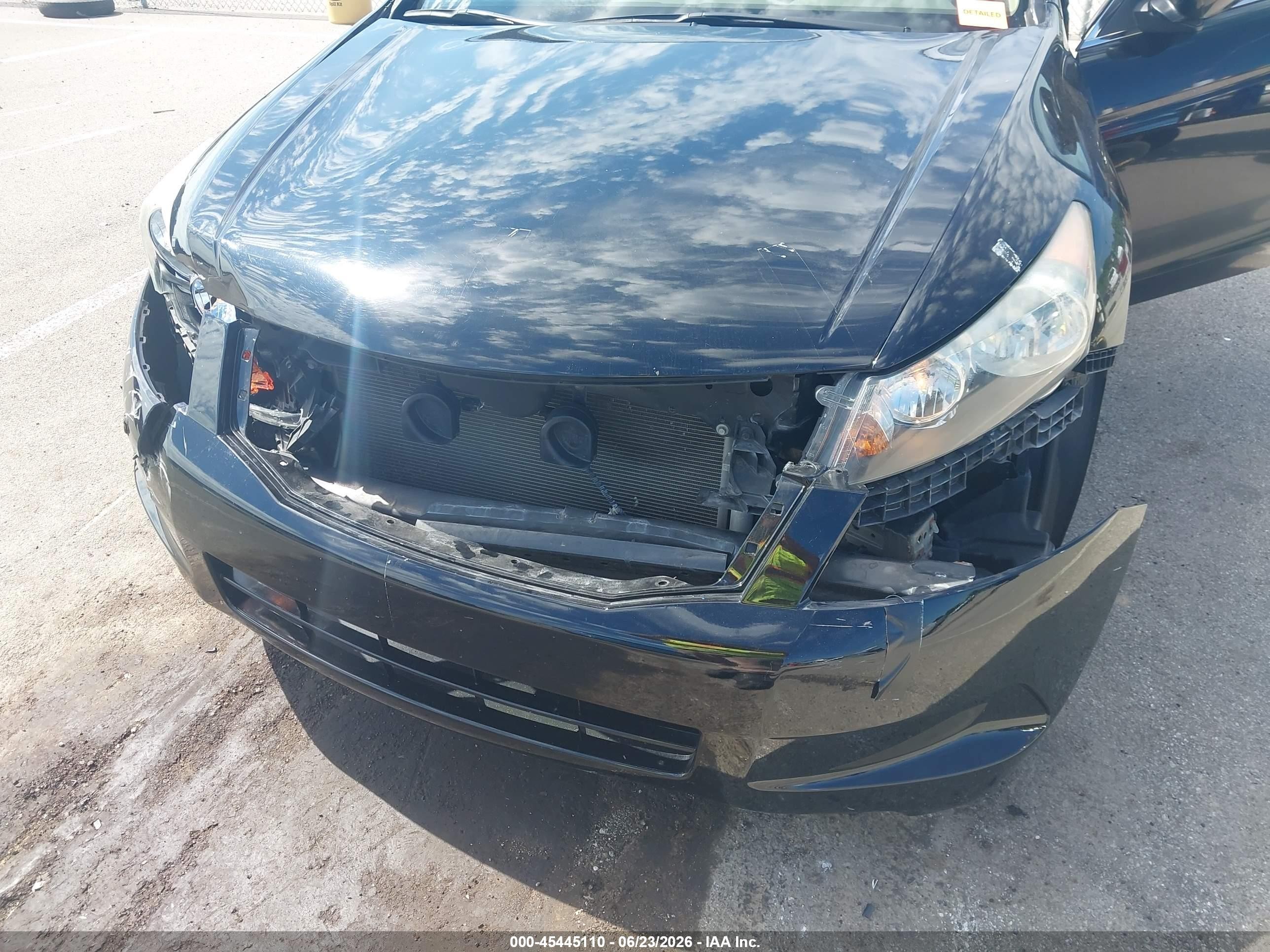 2010 Honda Accord 2.4 Ex-l Black vin: 1HGCP2F83AA083440