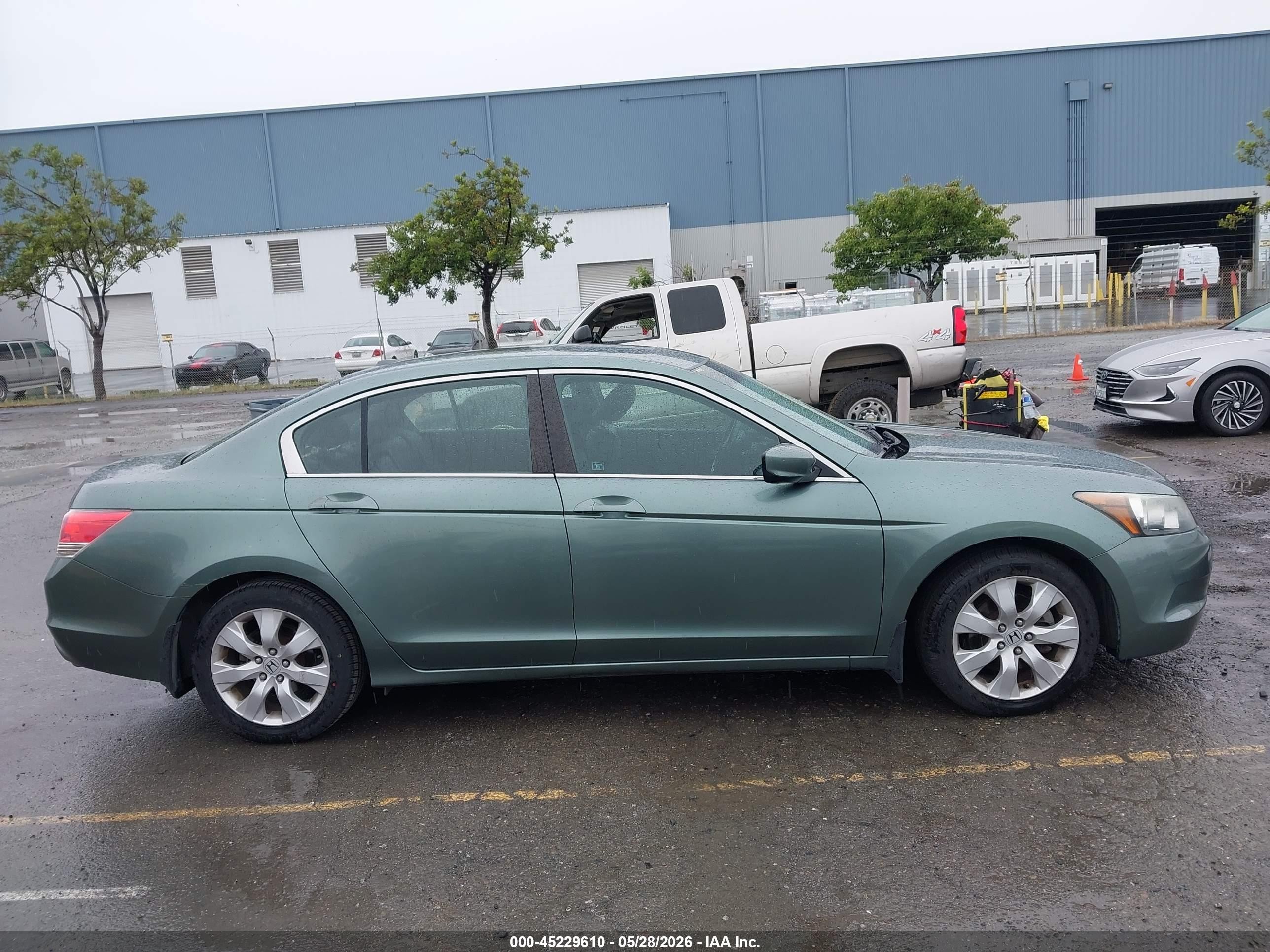 2010 Honda Accord 2.4 Ex-l Green vin: 1HGCP2F83AA086032
