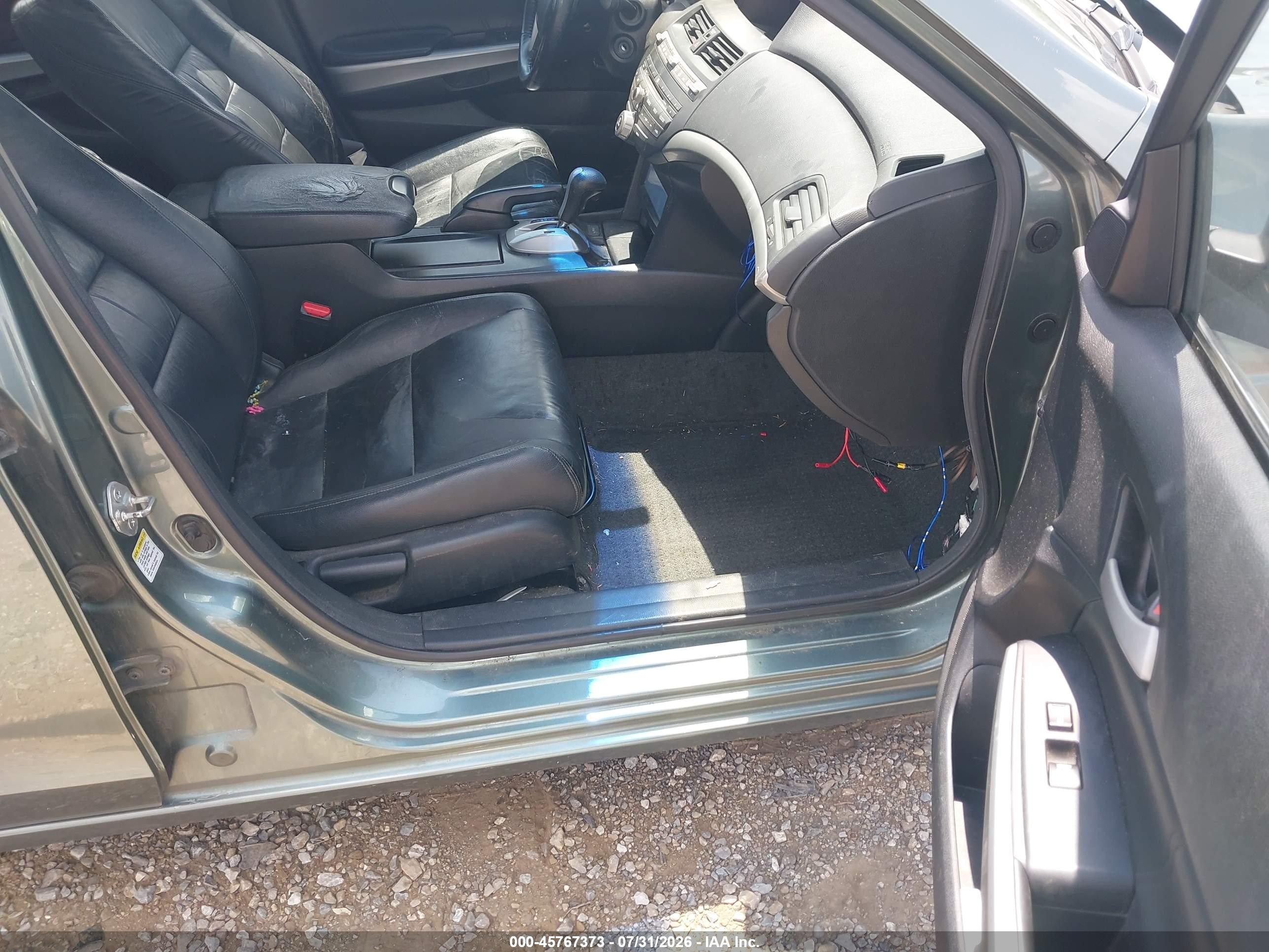 2010 Honda Accord 2.4 Ex-l Green vin: 1HGCP2F83AA116548