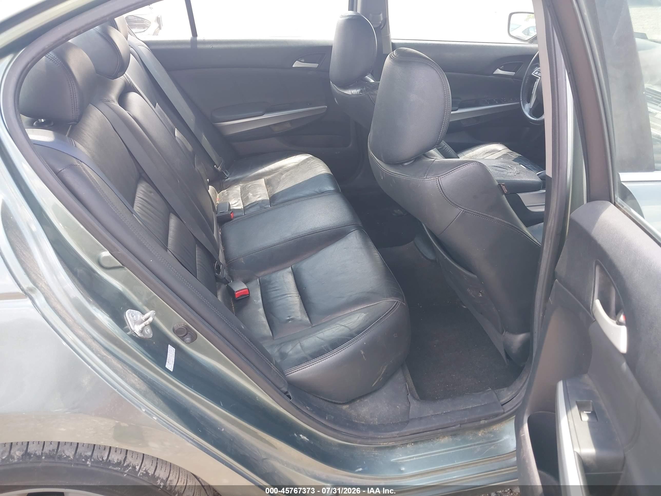 2010 Honda Accord 2.4 Ex-l Green vin: 1HGCP2F83AA116548