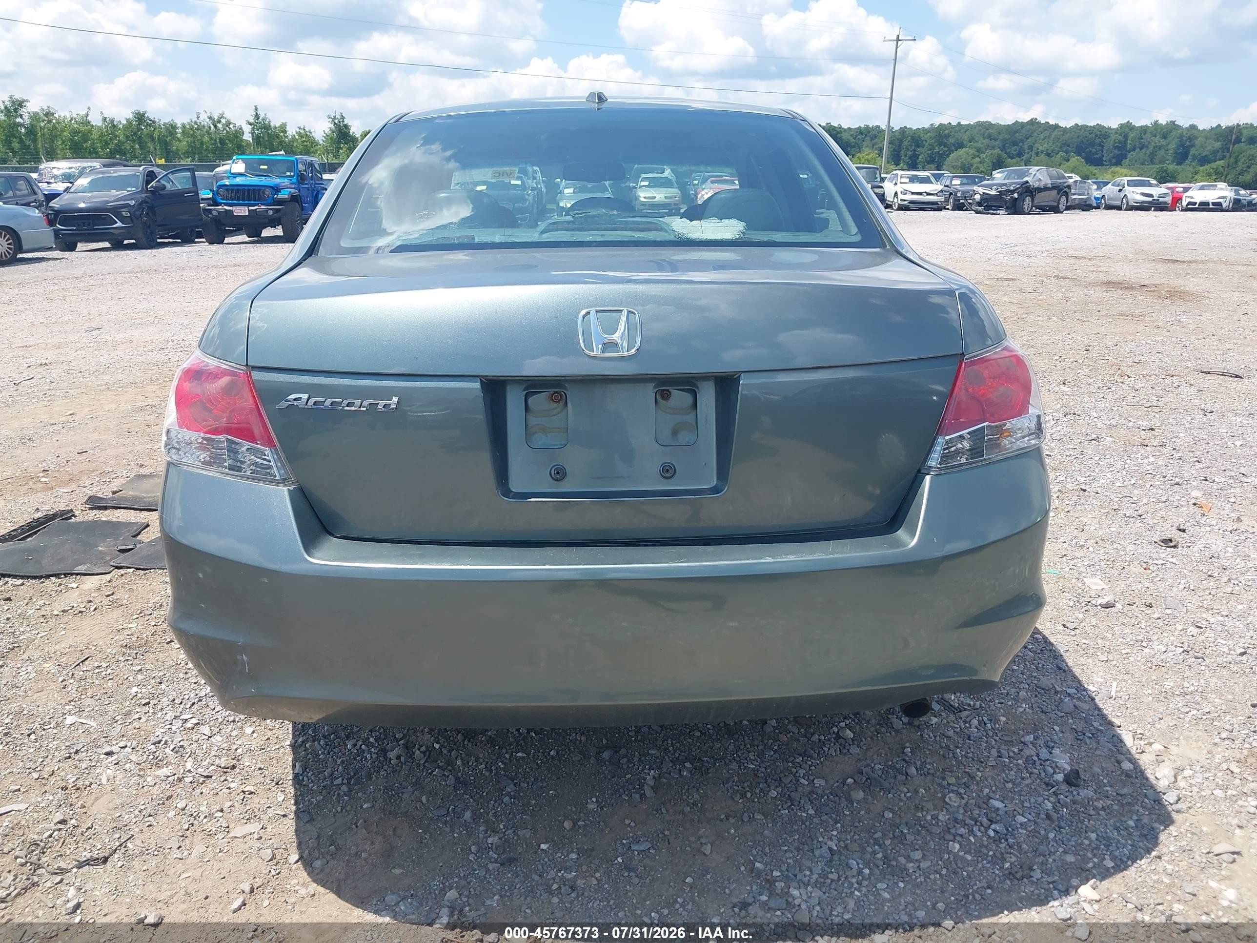 2010 Honda Accord 2.4 Ex-l Green vin: 1HGCP2F83AA116548