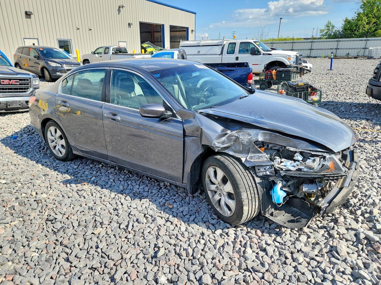 2010 Honda Accord Exl Gray vin: 1HGCP2F83AA122446
