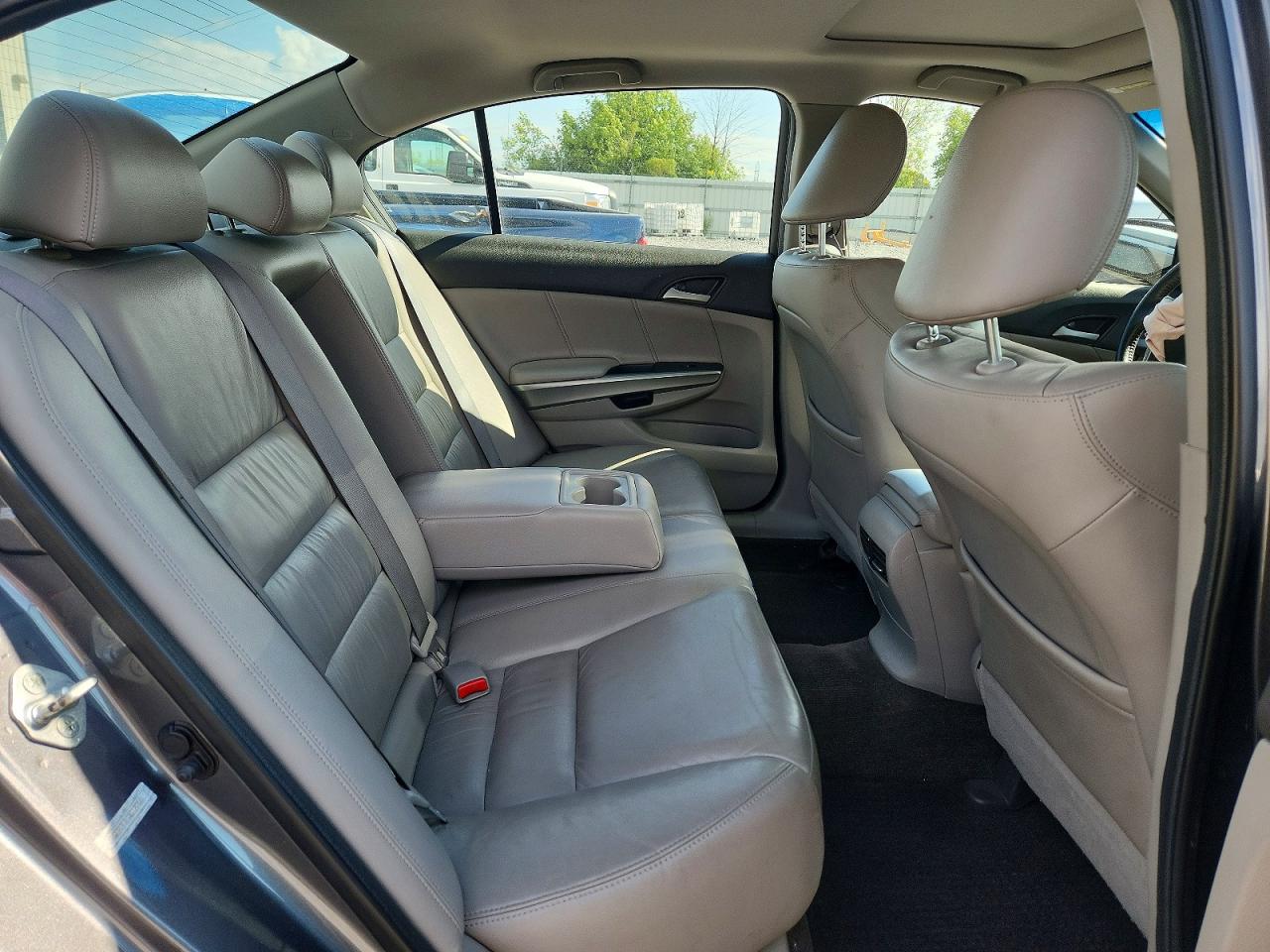 2010 Honda Accord Exl Gray vin: 1HGCP2F83AA122446