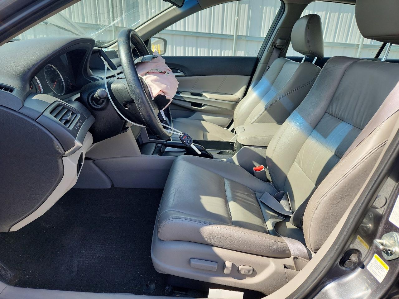 2010 Honda Accord Exl Gray vin: 1HGCP2F83AA122446