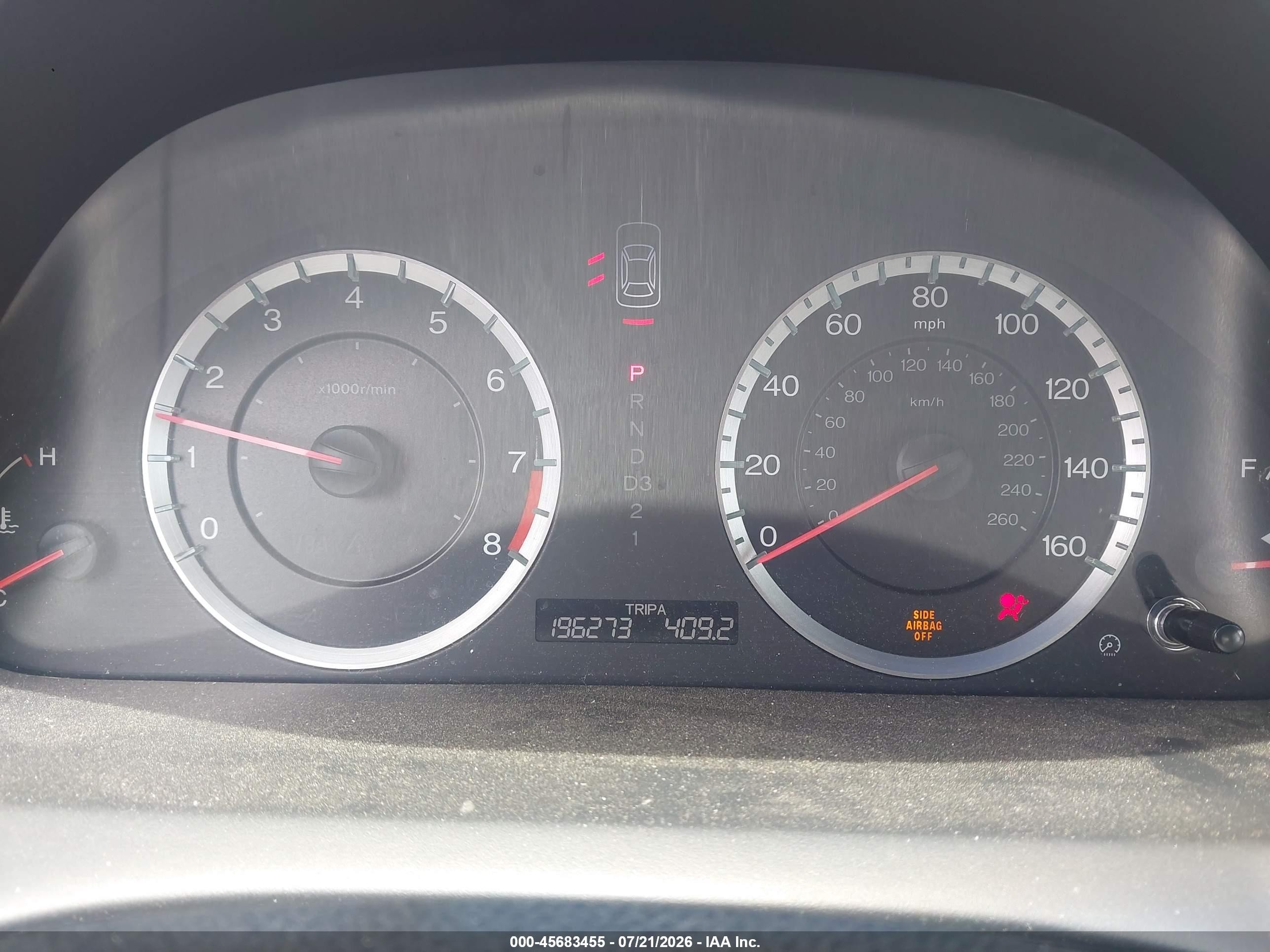 2010 Honda Accord 2.4 Ex-l Белый vin: 1HGCP2F83AA138081