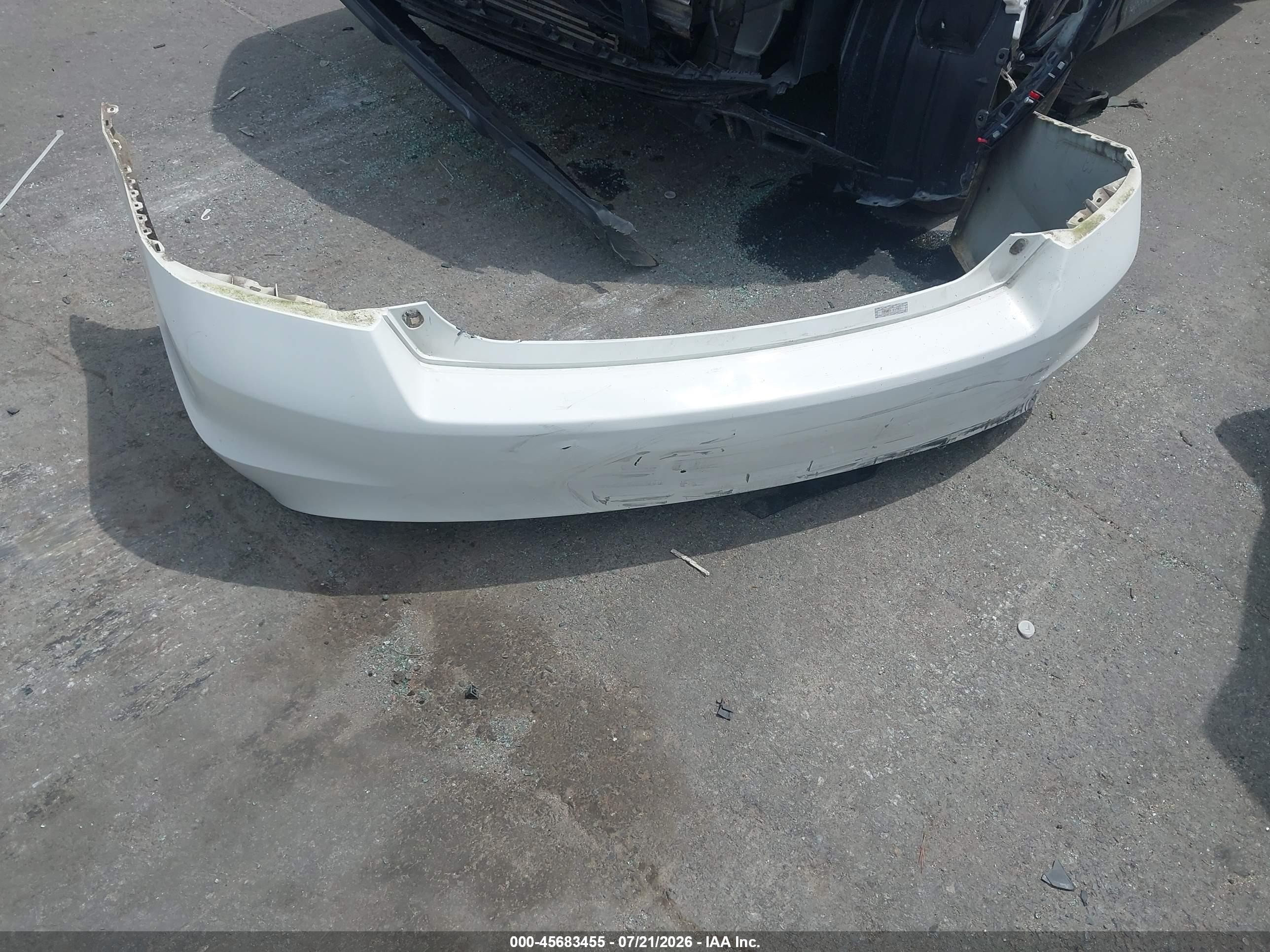 2010 Honda Accord 2.4 Ex-l Белый vin: 1HGCP2F83AA138081