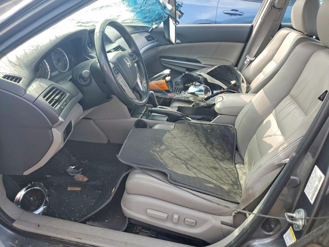 2010 Honda Accord Exl Gray vin: 1HGCP2F83AA148559