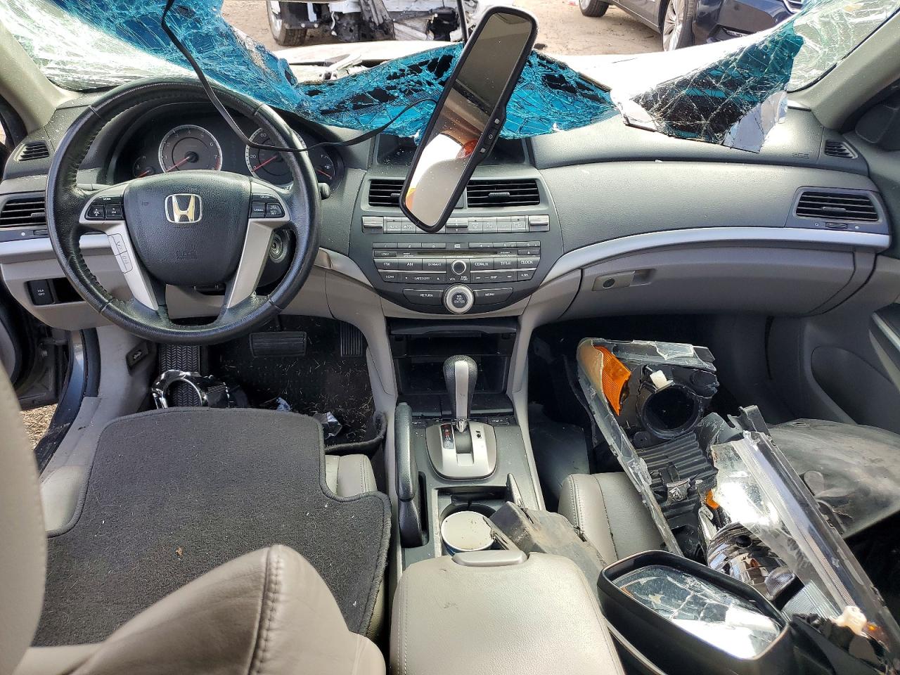 2010 Honda Accord Exl Gray vin: 1HGCP2F83AA148559