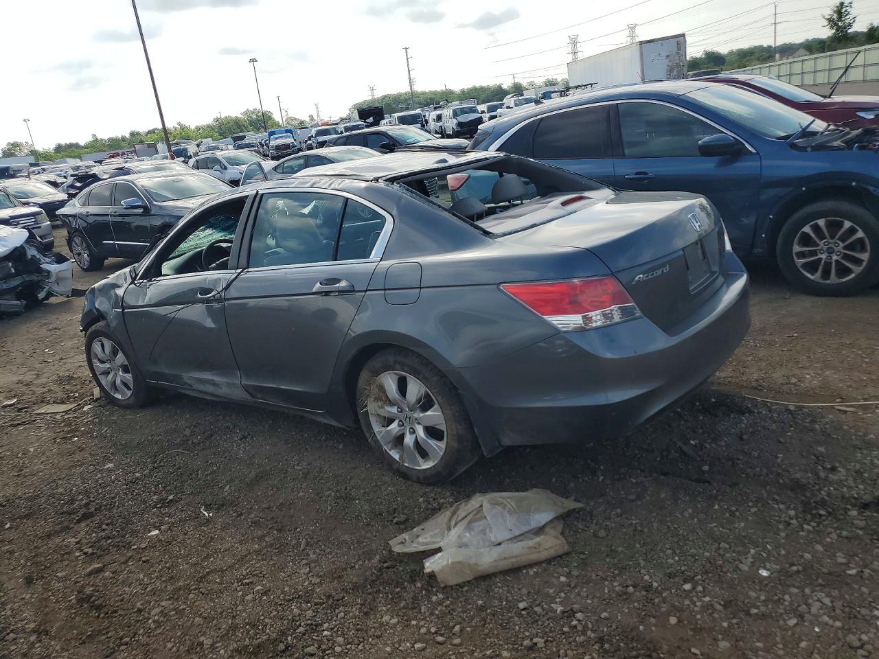 2010 Honda Accord Exl Gray vin: 1HGCP2F83AA148559