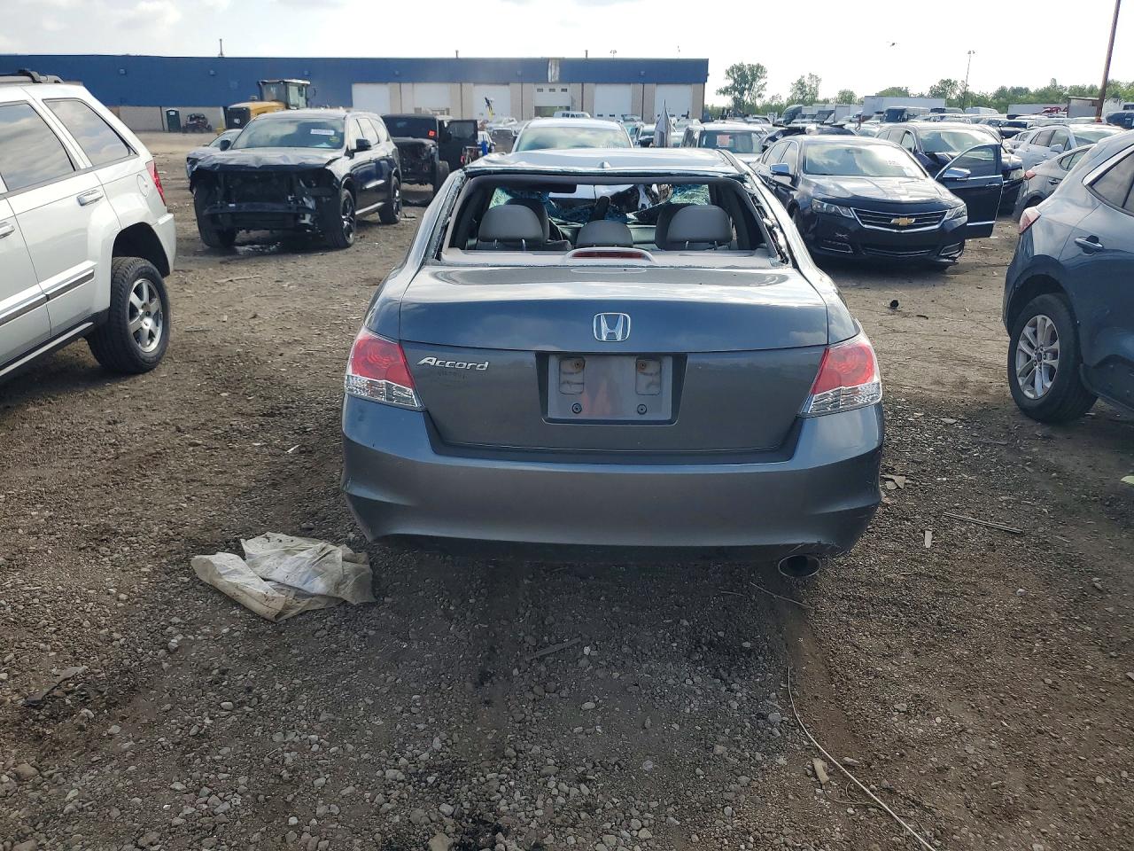 2010 Honda Accord Exl Gray vin: 1HGCP2F83AA148559