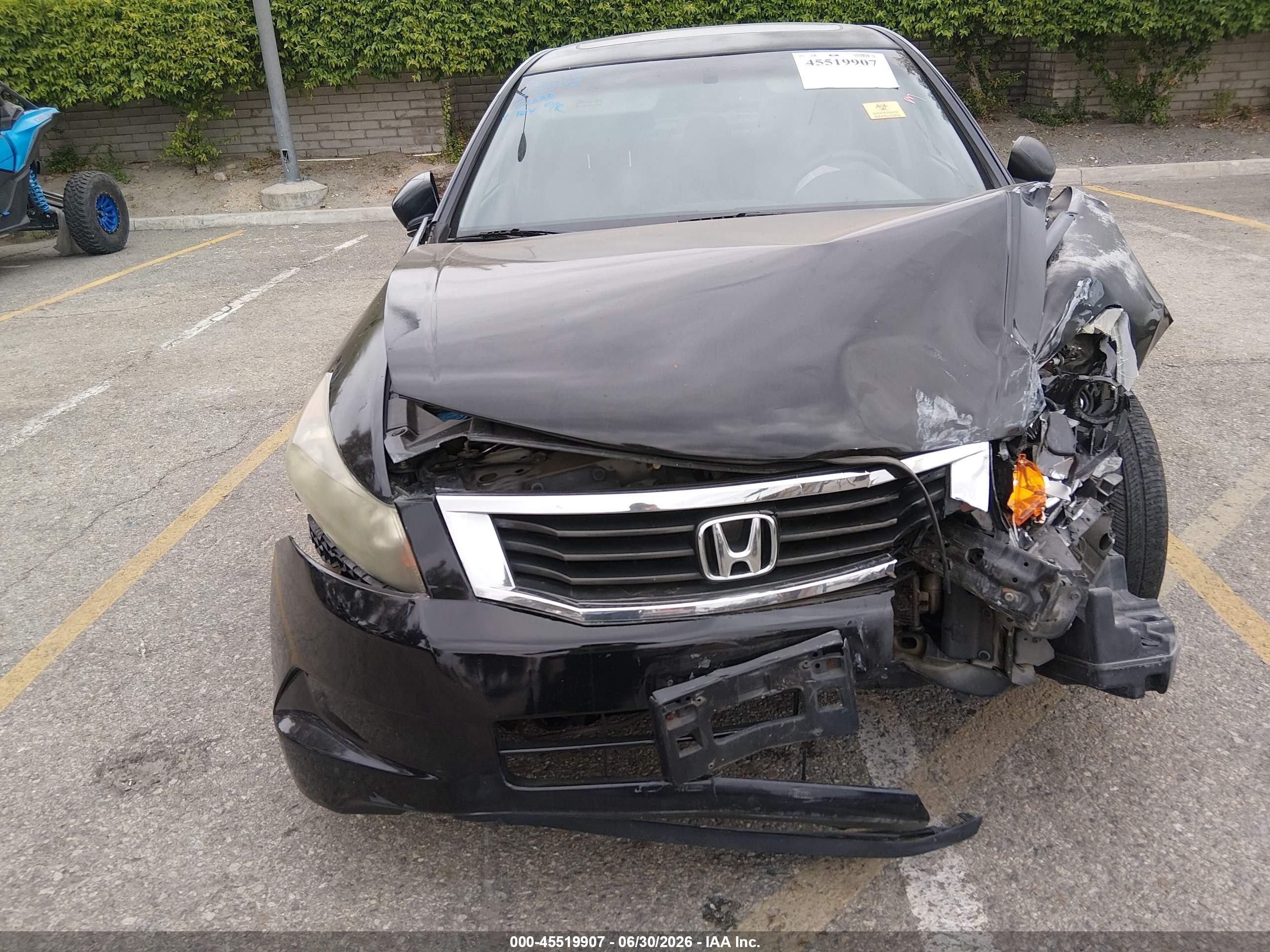 2010 Honda Accord 2.4 Ex-l Черный vin: 1HGCP2F83AA148609