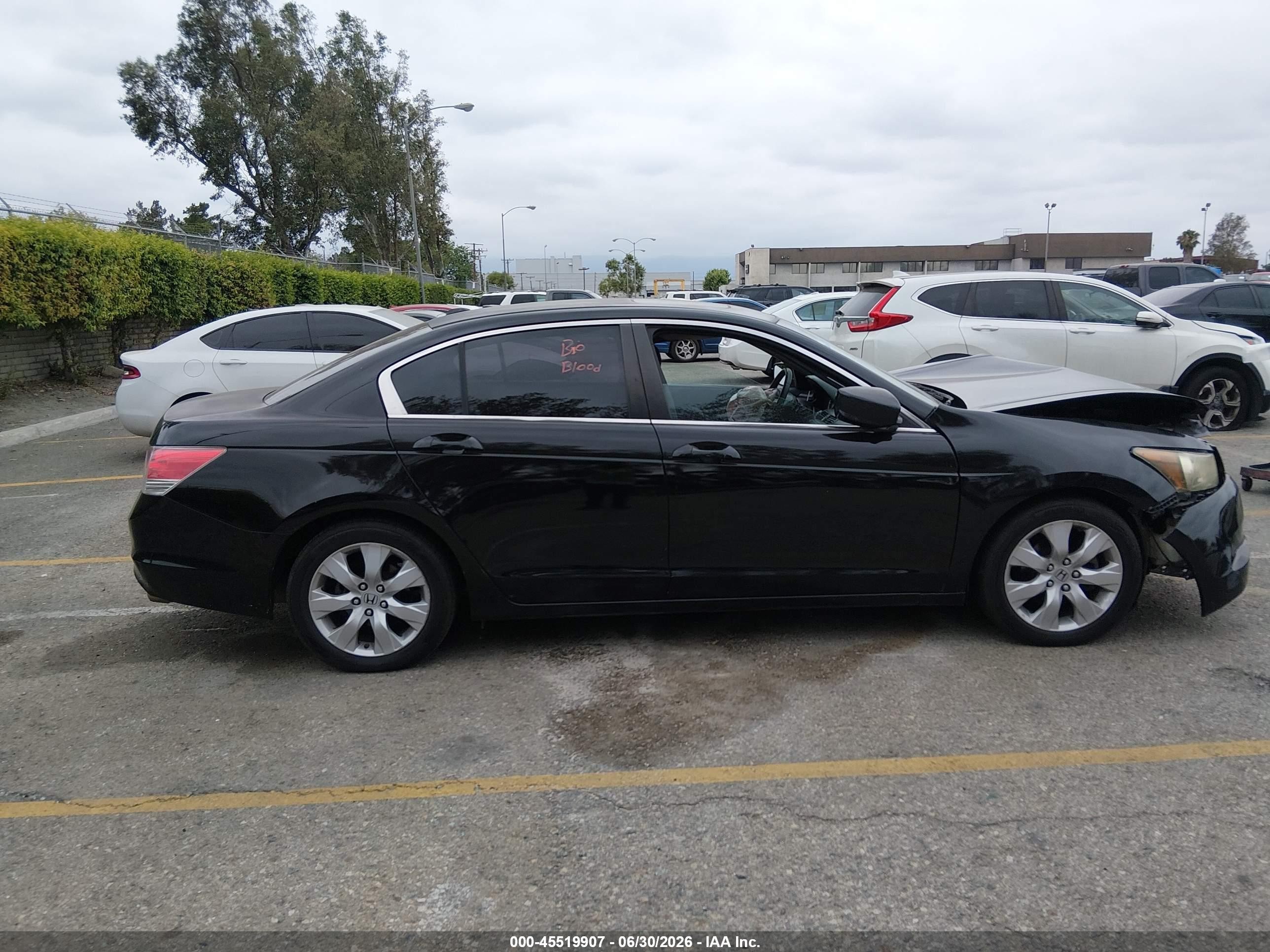 2010 Honda Accord 2.4 Ex-l Черный vin: 1HGCP2F83AA148609