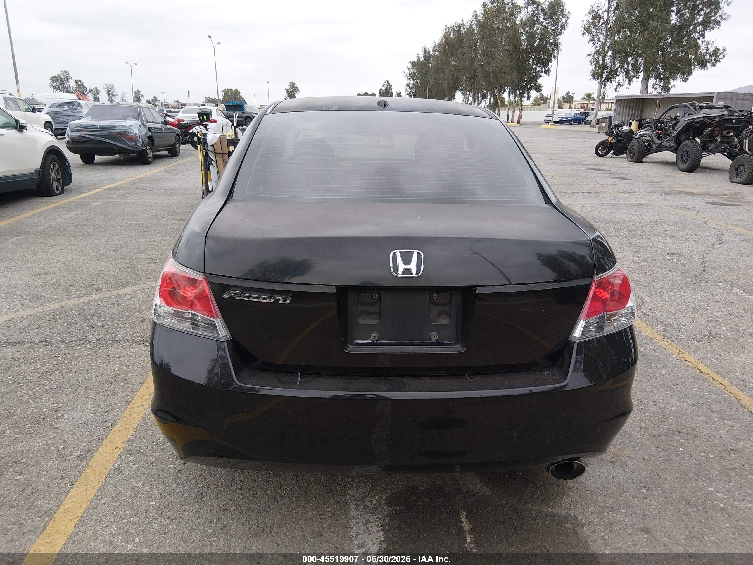 2010 Honda Accord 2.4 Ex-l Черный vin: 1HGCP2F83AA148609
