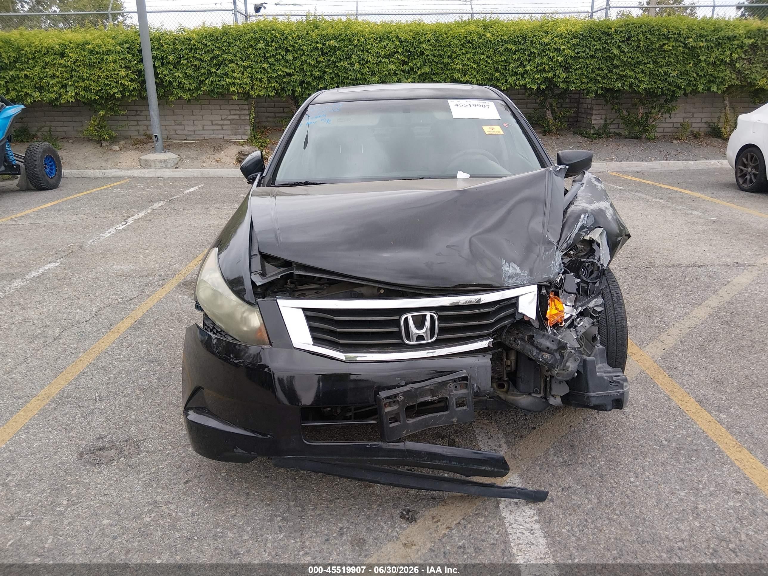 2010 Honda Accord 2.4 Ex-l Черный vin: 1HGCP2F83AA148609