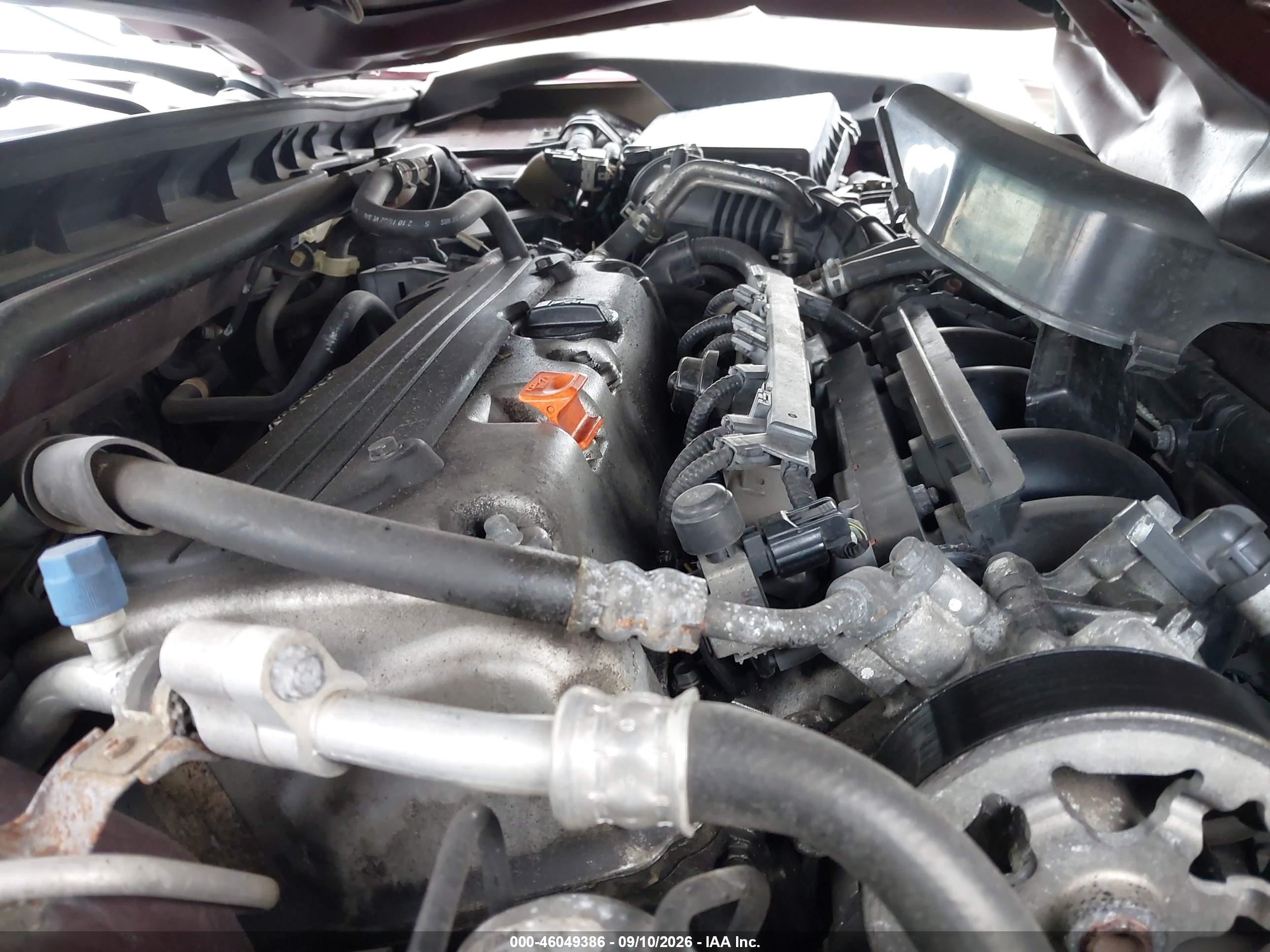 2010 Honda Accord 2.4 Ex-l Maroon vin: 1HGCP2F83AA168987