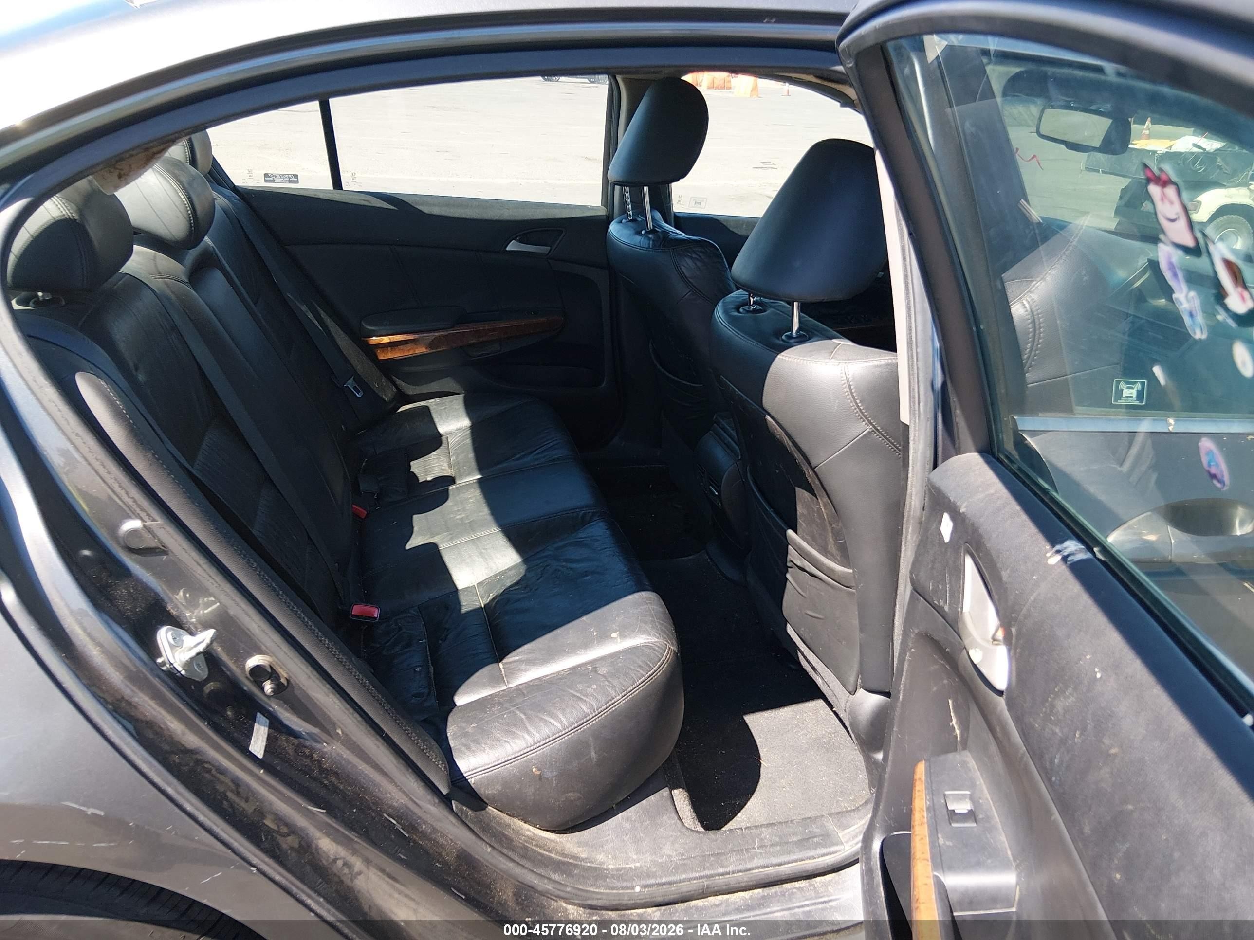 2011 Honda Accord 2.4 Ex-l Gray vin: 1HGCP2F83BA000705