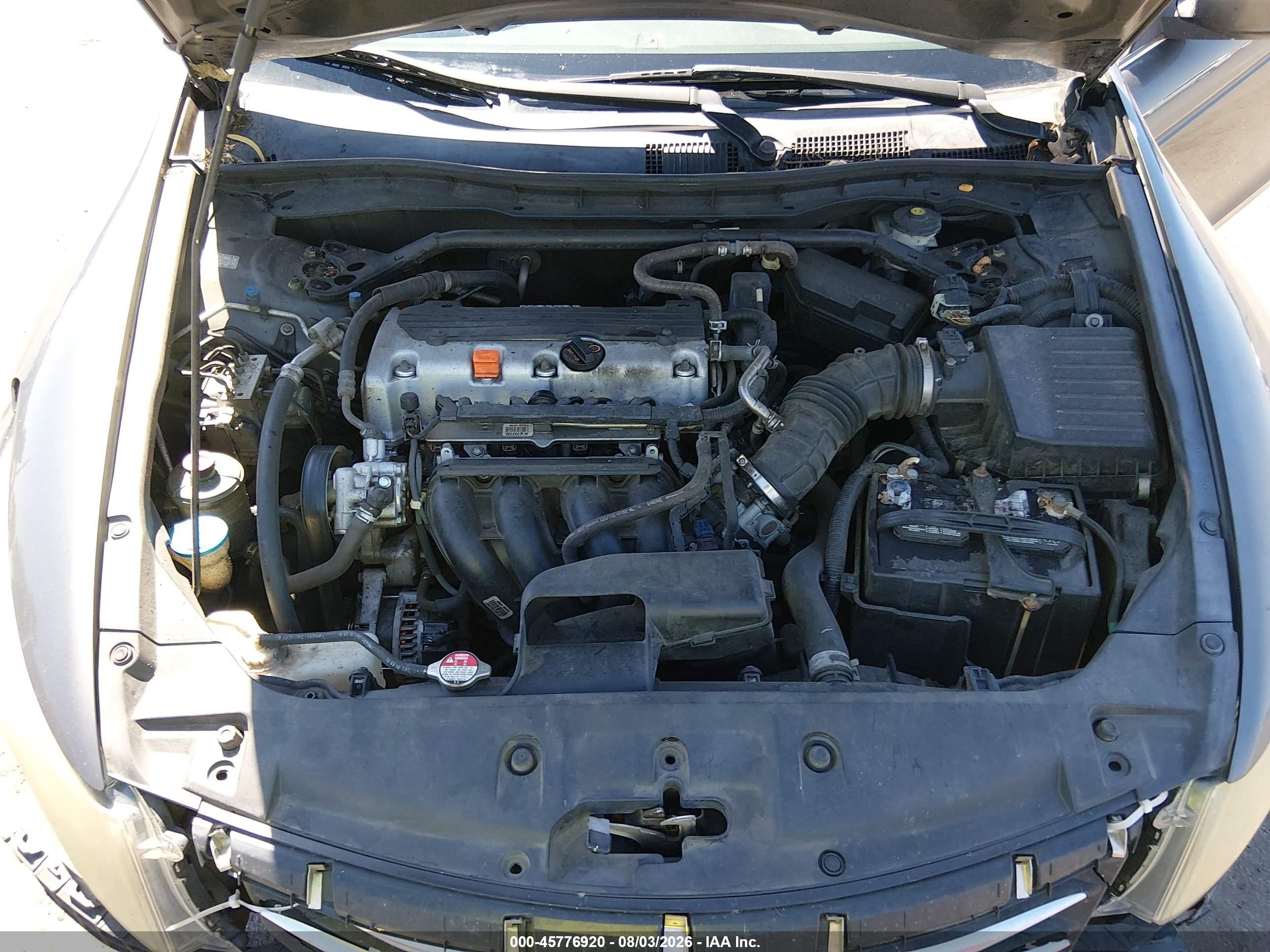 2011 Honda Accord 2.4 Ex-l Gray vin: 1HGCP2F83BA000705