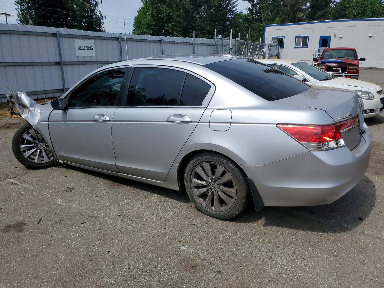 2011 Honda Accord Exl Серебряный vin: 1HGCP2F83BA027435
