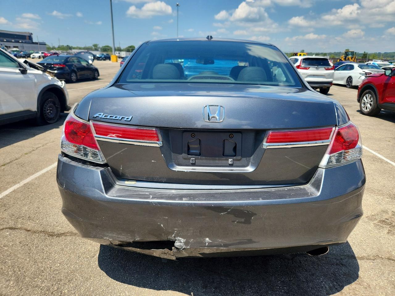 2011 Honda Accord Exl Gray vin: 1HGCP2F83BA034045