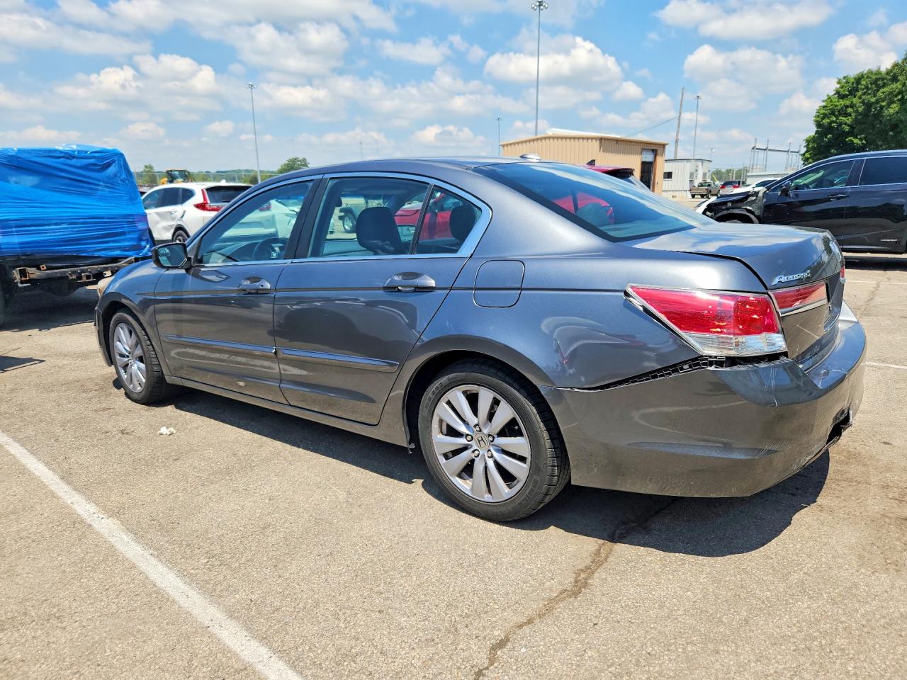 2011 Honda Accord Exl Gray vin: 1HGCP2F83BA034045