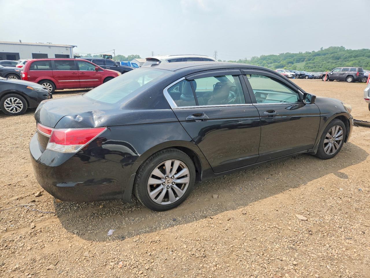 2011 Honda Accord Exl Black vin: 1HGCP2F83BA038001
