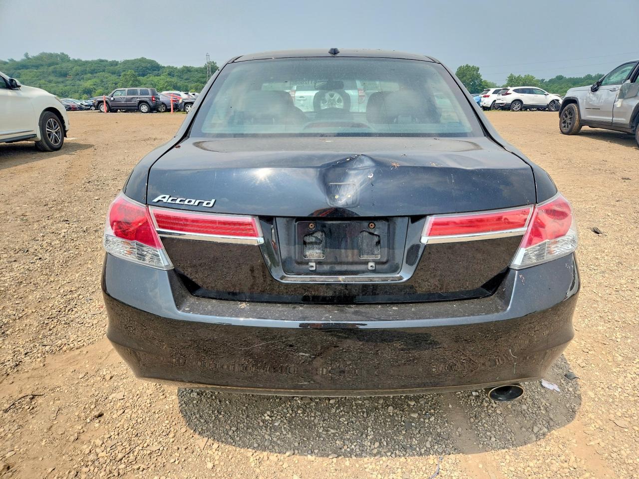 2011 Honda Accord Exl Black vin: 1HGCP2F83BA038001