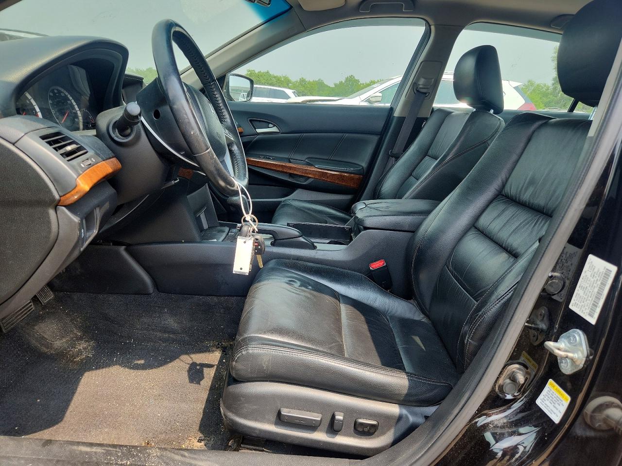 2011 Honda Accord Exl Black vin: 1HGCP2F83BA038001