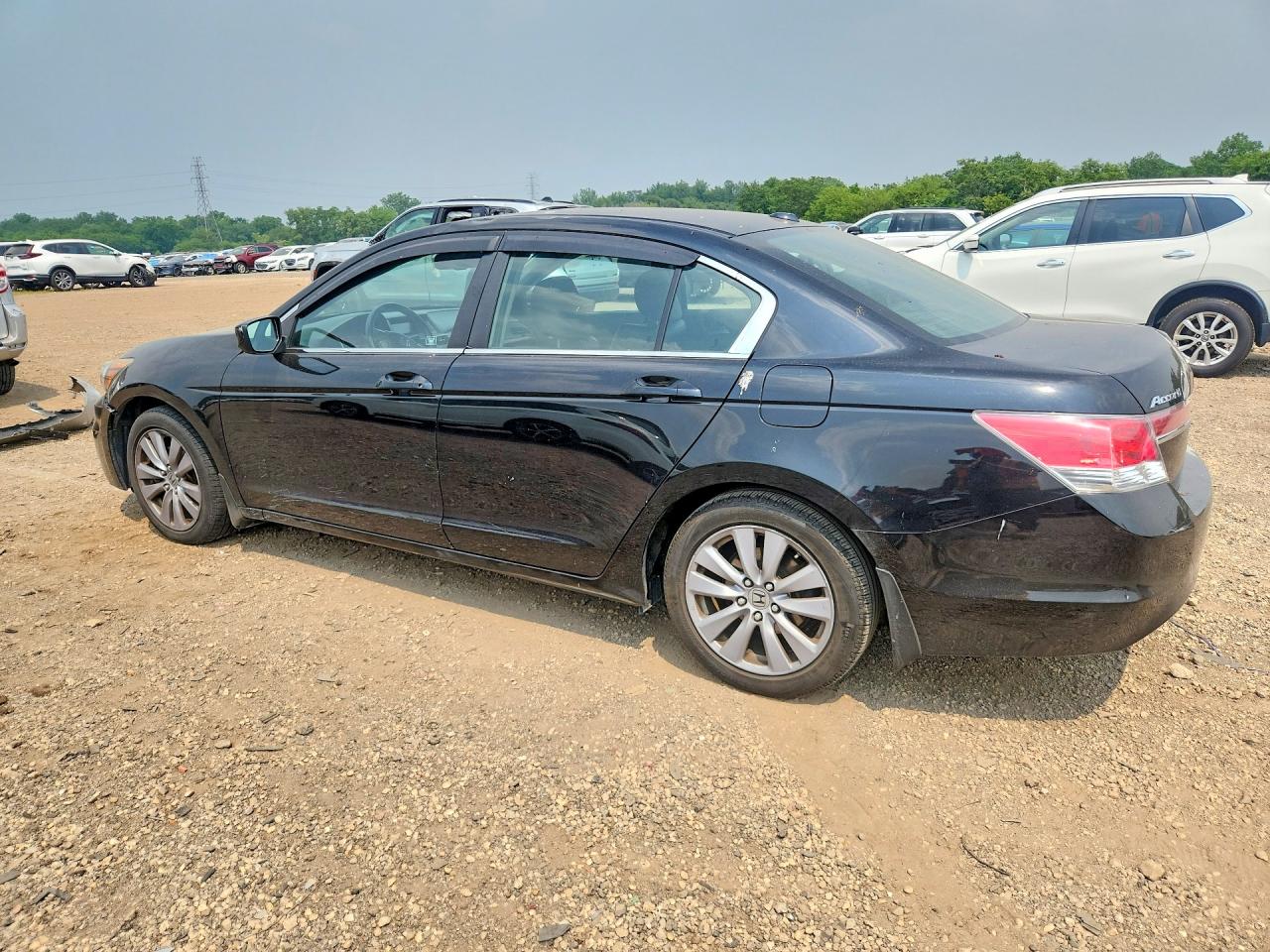 2011 Honda Accord Exl Black vin: 1HGCP2F83BA038001