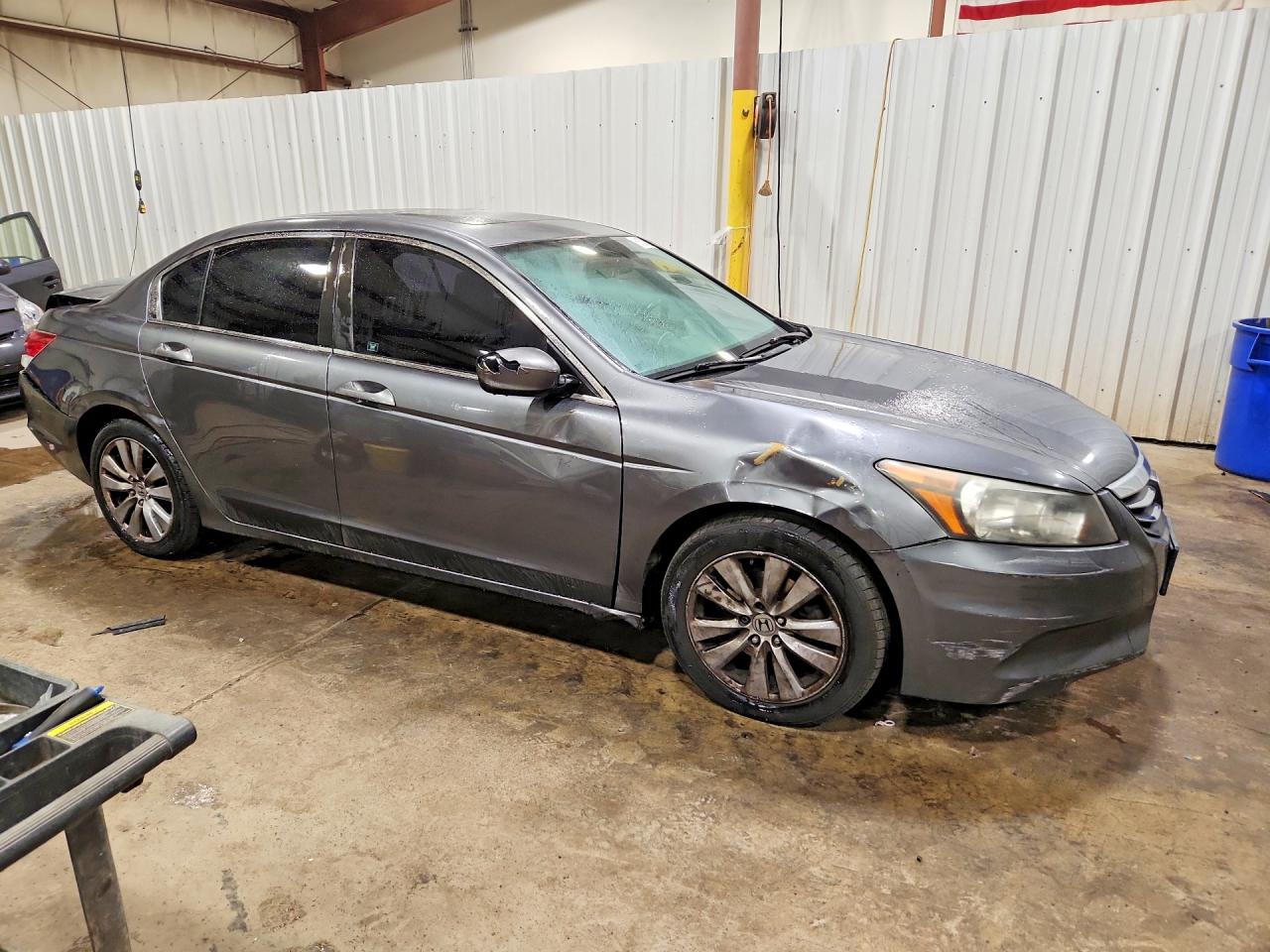 2011 Honda Accord Exl Gray vin: 1HGCP2F83BA053212