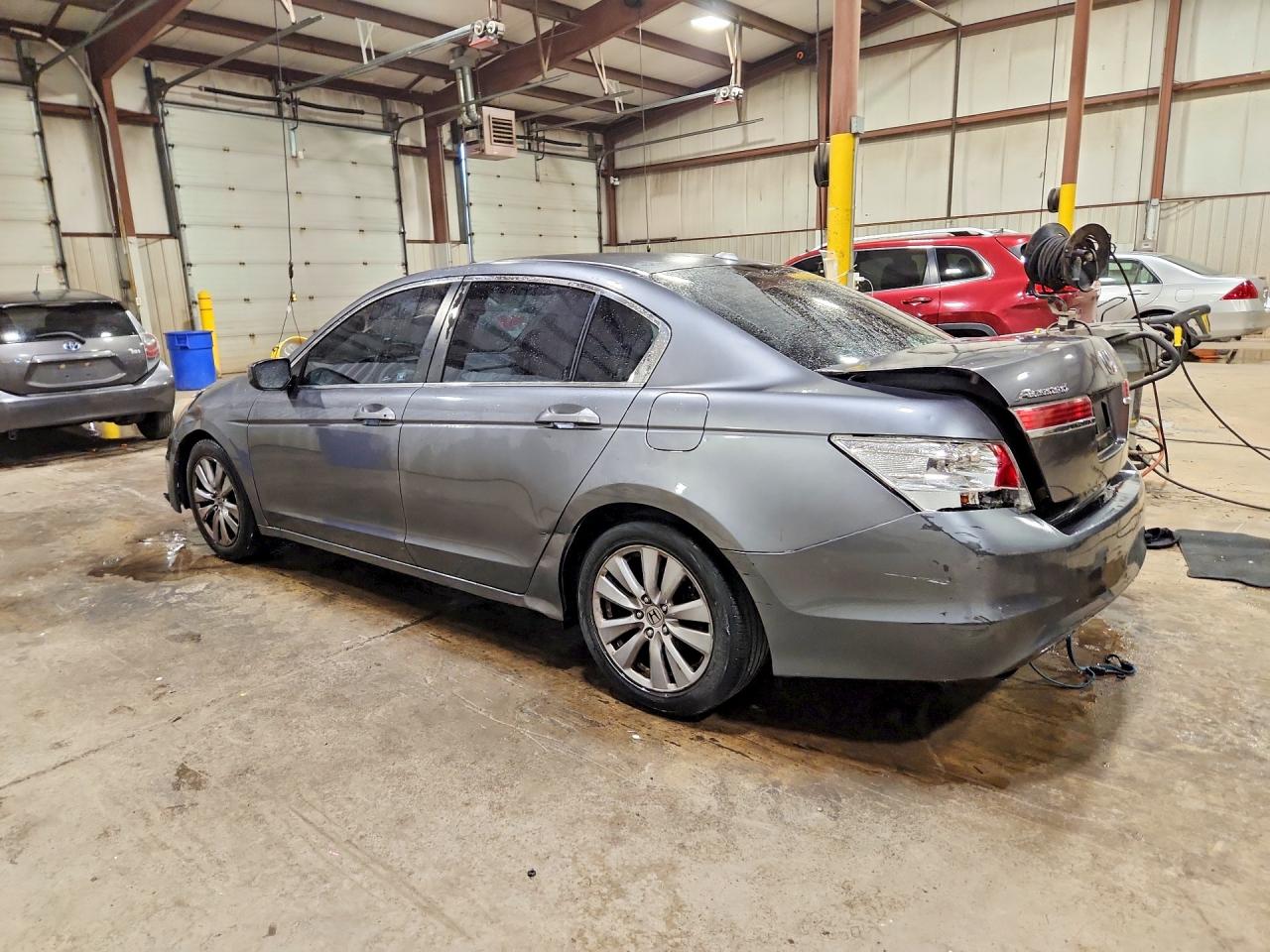 2011 Honda Accord Exl Gray vin: 1HGCP2F83BA053212