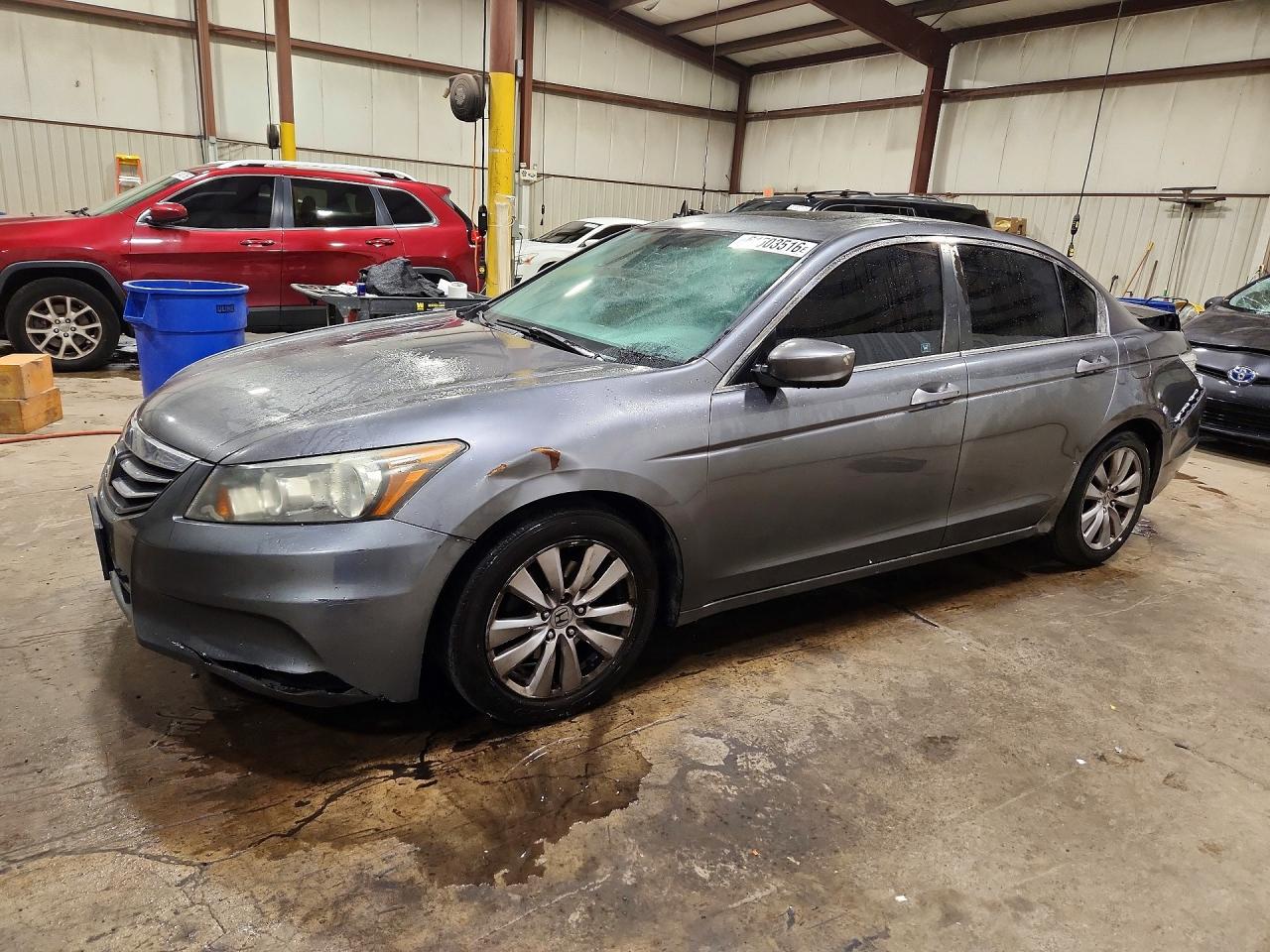 2011 Honda Accord Exl Gray vin: 1HGCP2F83BA053212