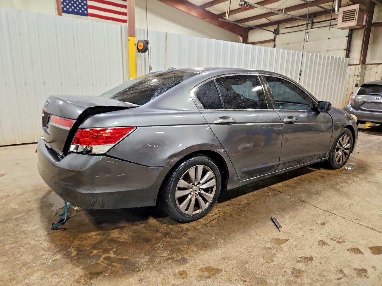 2011 Honda Accord Exl Gray vin: 1HGCP2F83BA053212