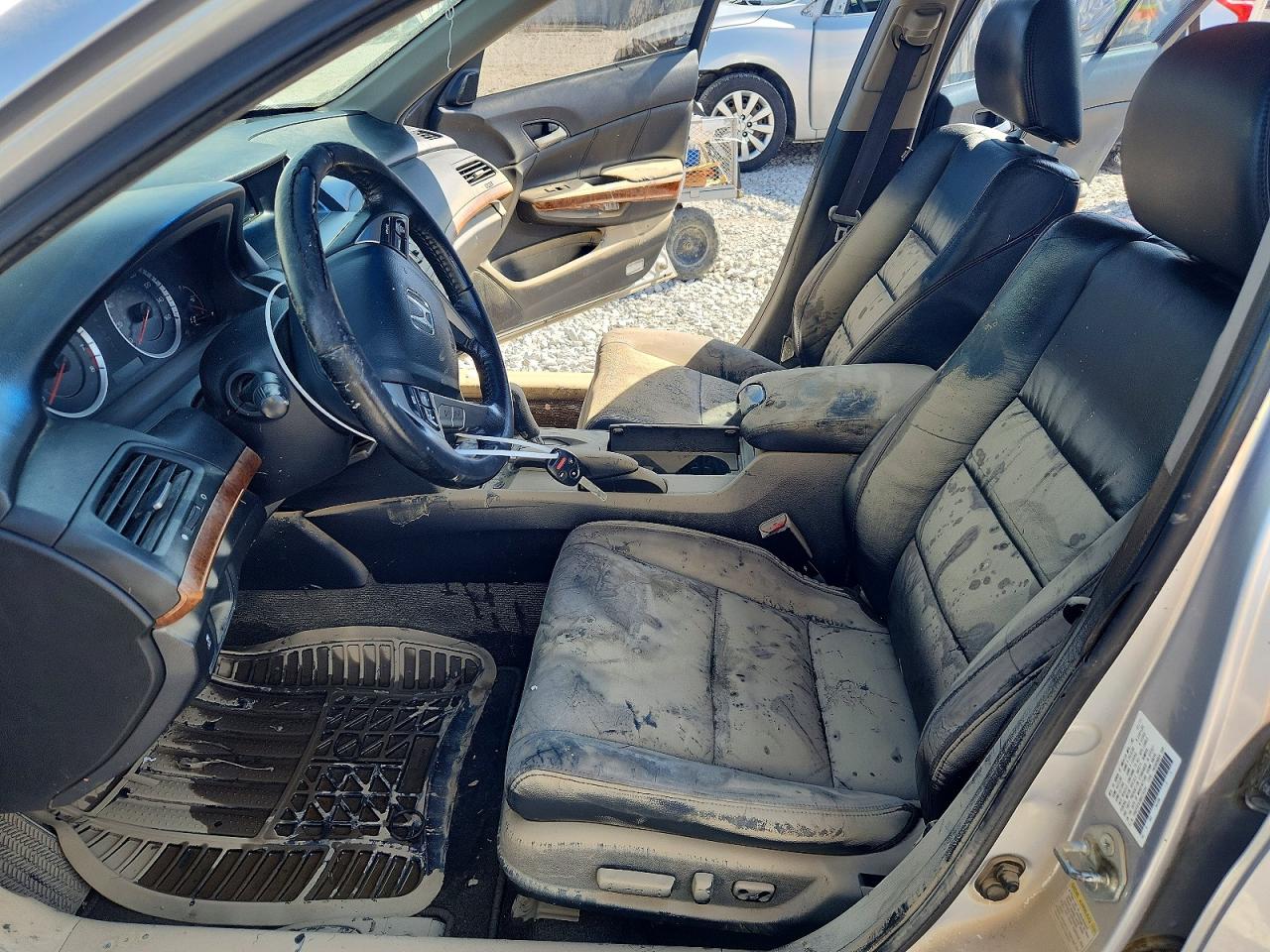 2011 Honda Accord Exl Silver vin: 1HGCP2F83BA075095