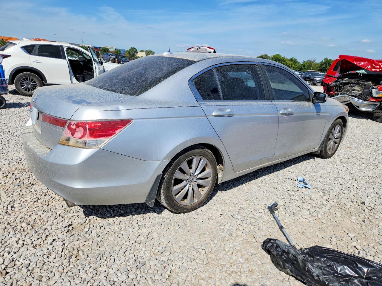 2011 Honda Accord Exl Silver vin: 1HGCP2F83BA075095