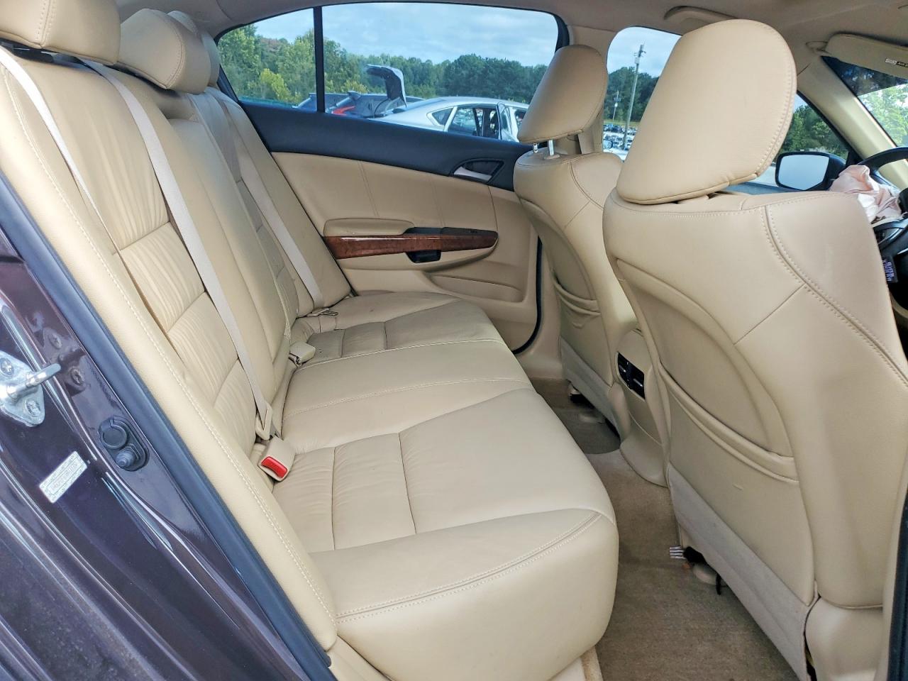 2011 Honda Accord Exl Tan vin: 1HGCP2F83BA111352