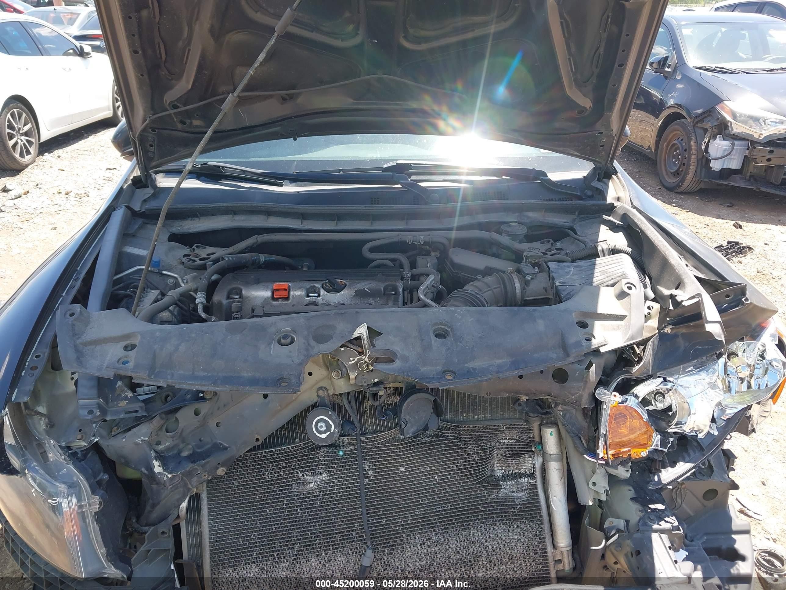 2011 Honda Accord 2.4 Ex-l Black vin: 1HGCP2F83BA123582