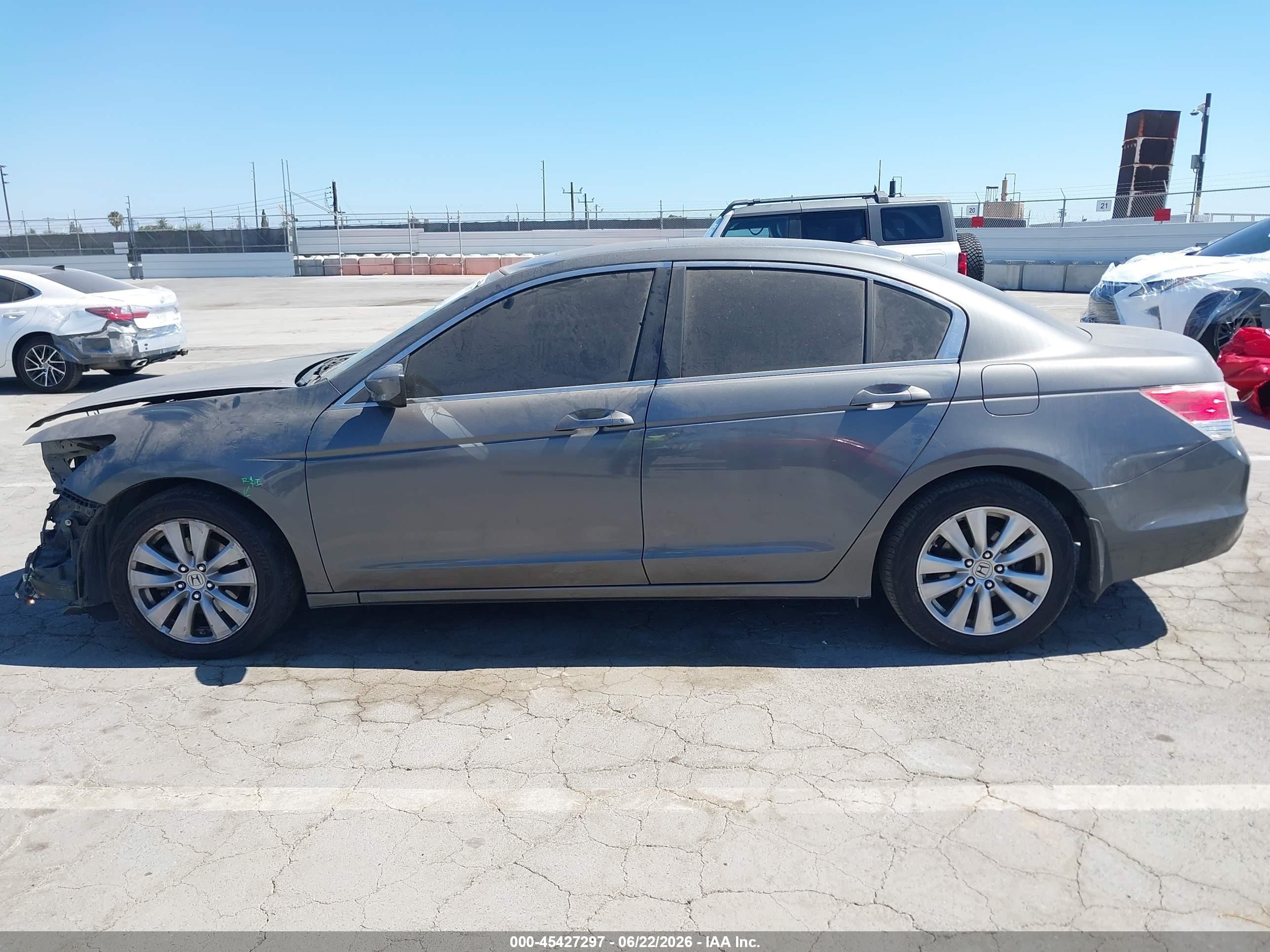 2011 Honda Accord 2.4 Ex-l Gray vin: 1HGCP2F83BA146375