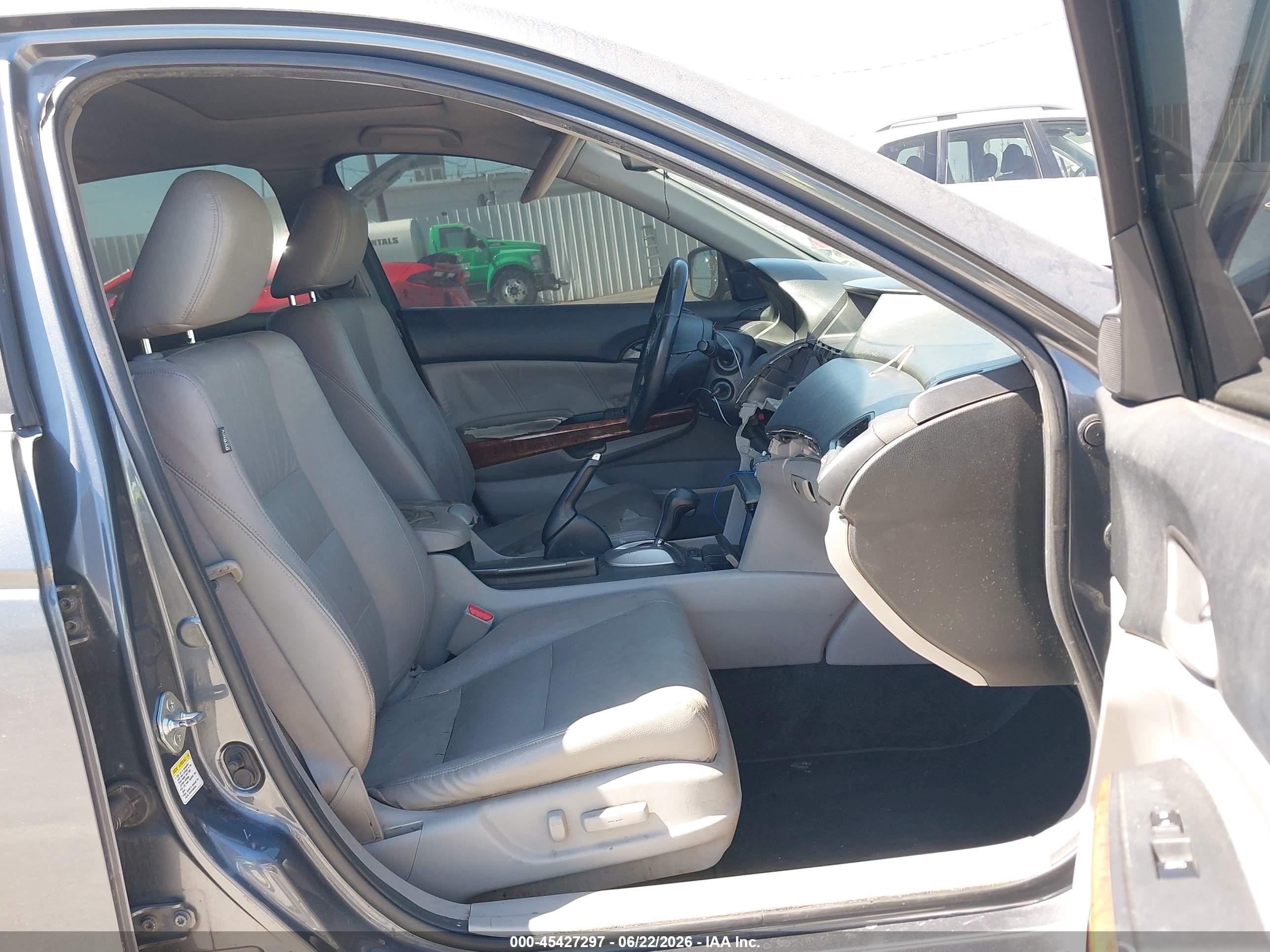 2011 Honda Accord 2.4 Ex-l Gray vin: 1HGCP2F83BA146375