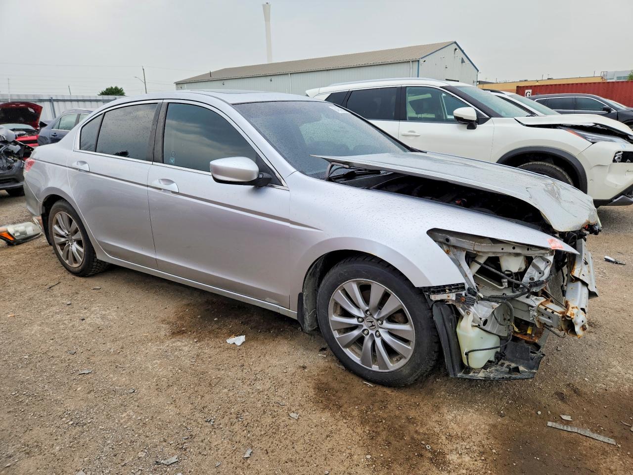 2011 Honda Accord Exl Silver vin: 1HGCP2F83BA804678