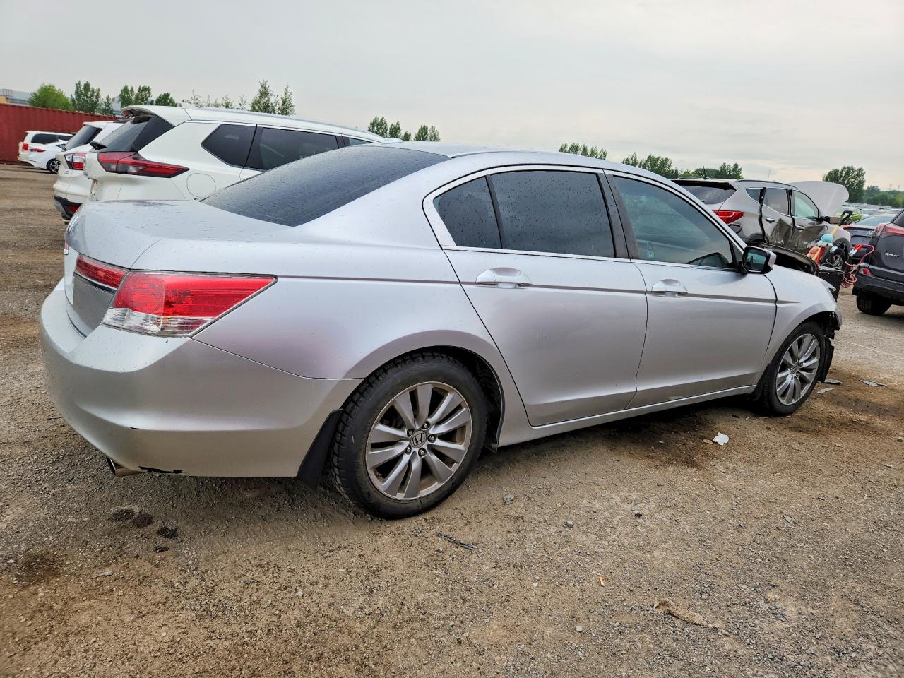 2011 Honda Accord Exl Silver vin: 1HGCP2F83BA804678