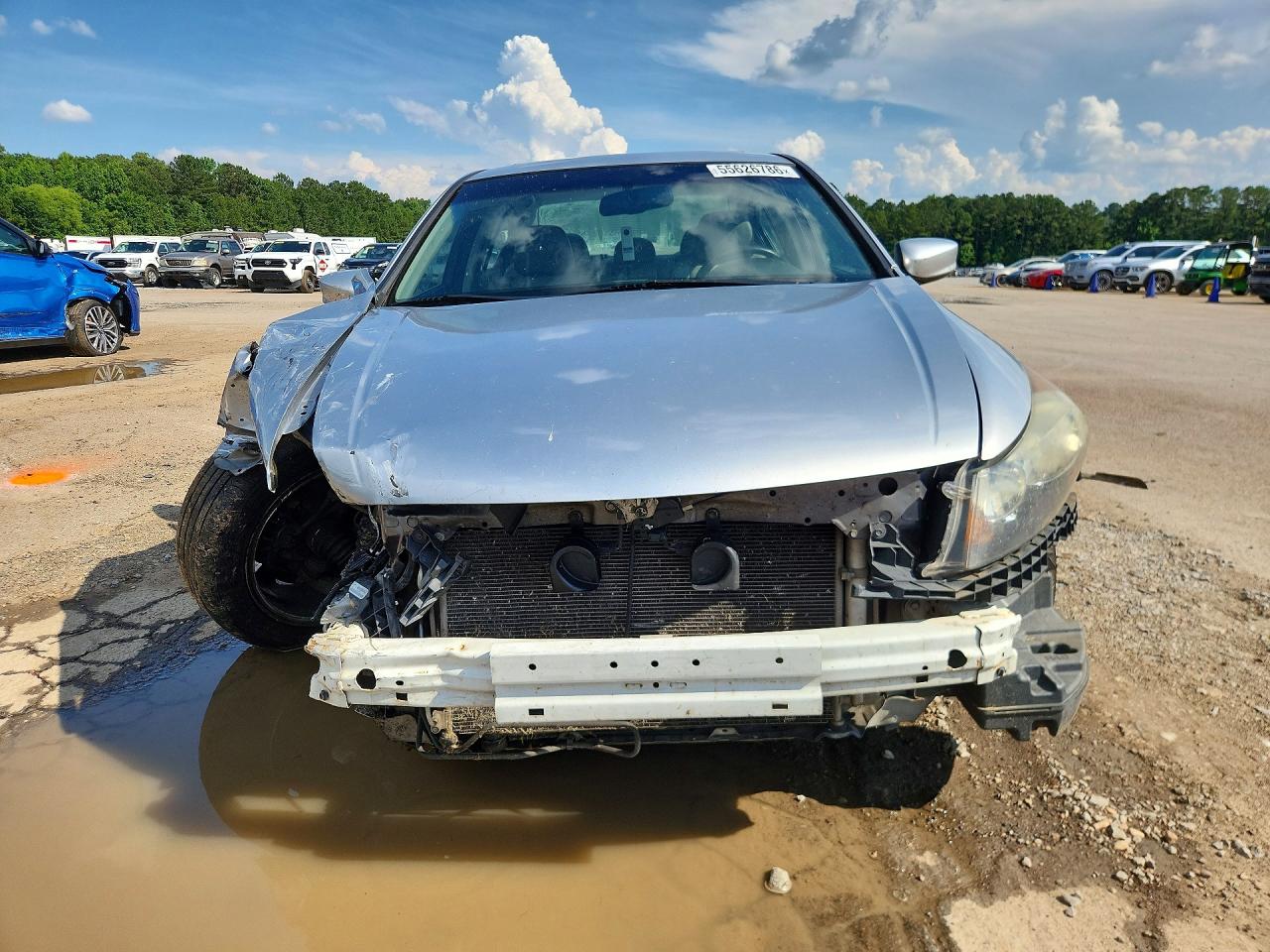 2012 Honda Accord Exl Silver vin: 1HGCP2F83CA006490