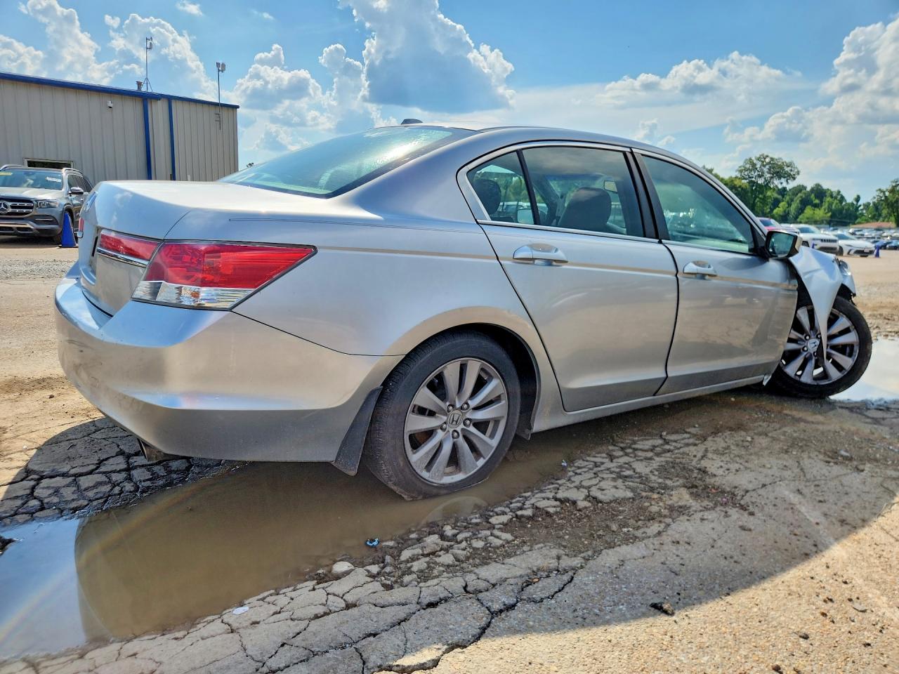 2012 Honda Accord Exl Silver vin: 1HGCP2F83CA006490