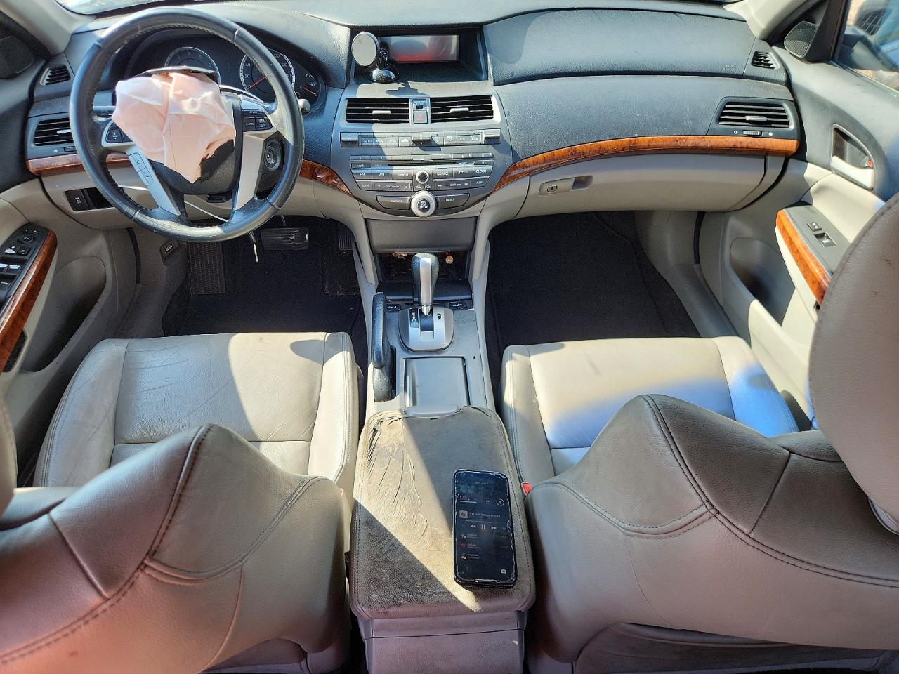 2012 Honda Accord Exl Silver vin: 1HGCP2F83CA006490