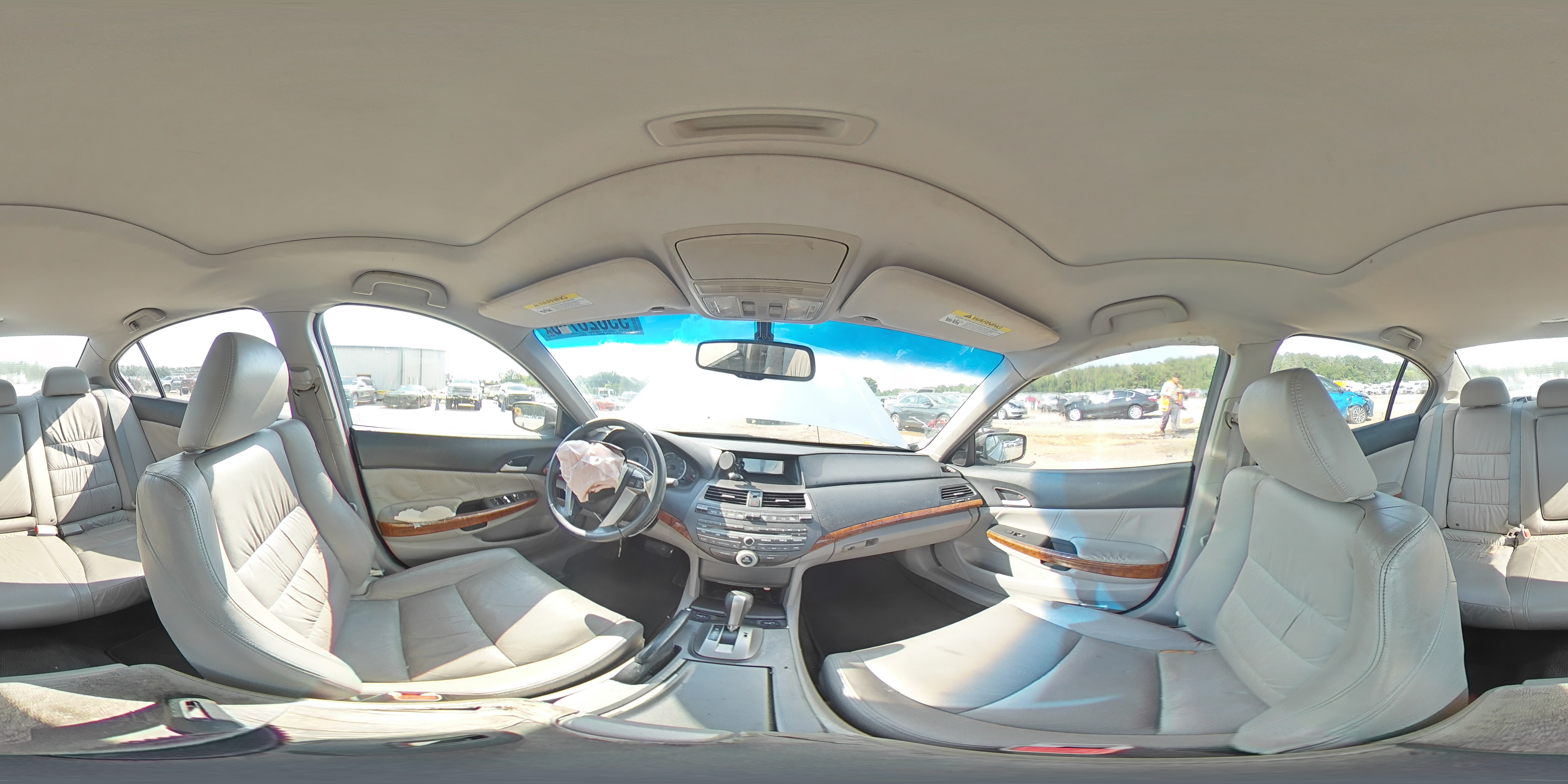 2012 Honda Accord Exl Silver vin: 1HGCP2F83CA006490
