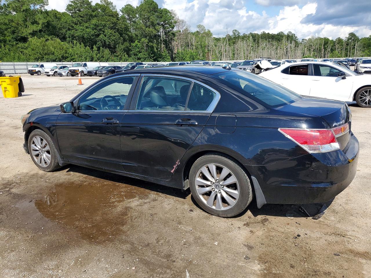 2012 Honda Accord Exl Black vin: 1HGCP2F83CA035214